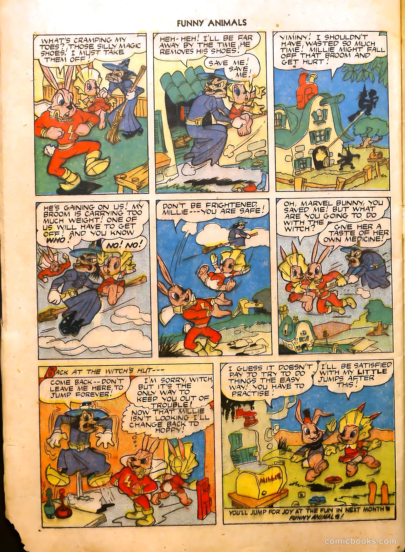 Fawcett's Funny Animals #24 (1944) — page 30 of 33