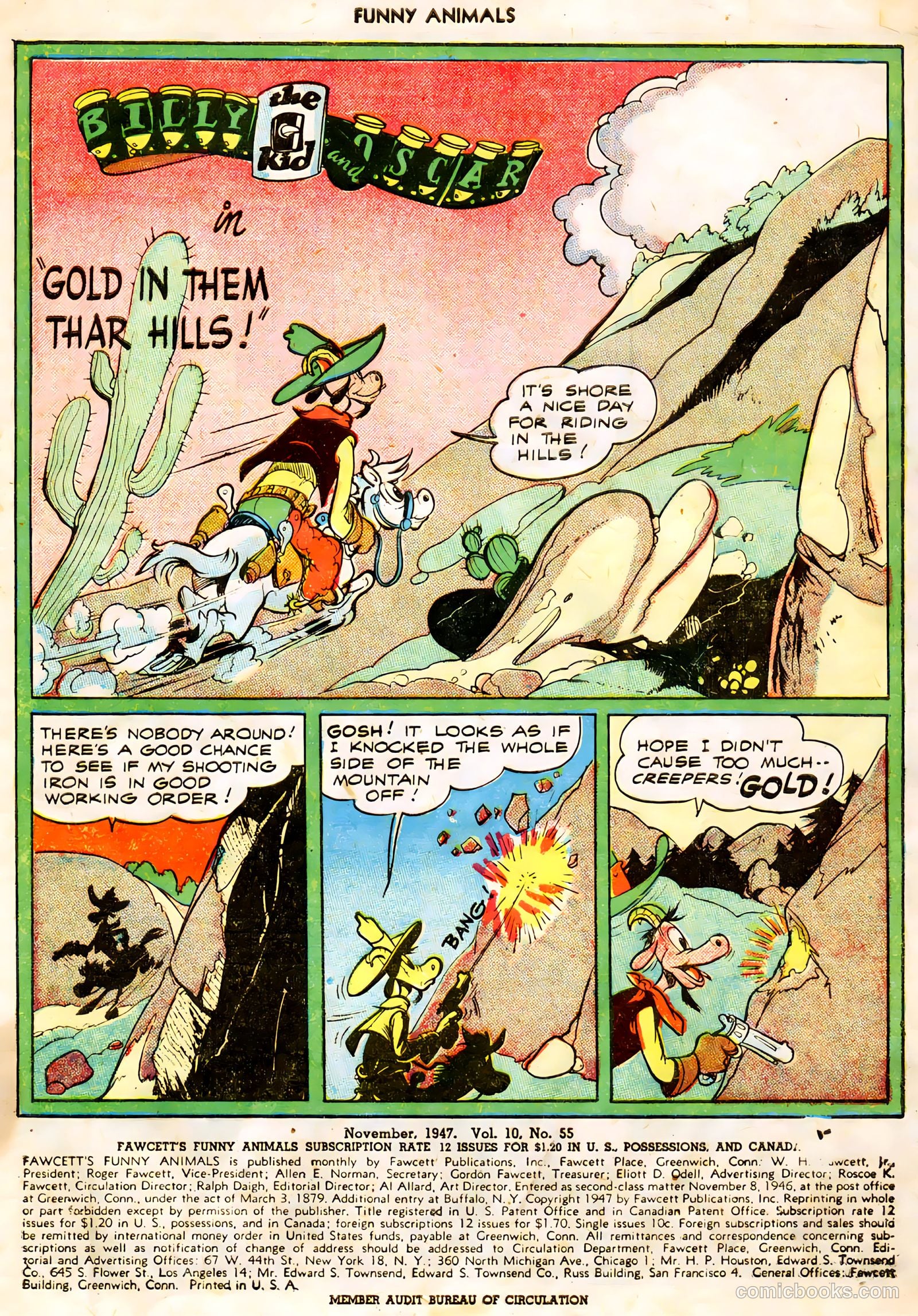 Fawcett's Funny Animals #55 (1947) — page 3