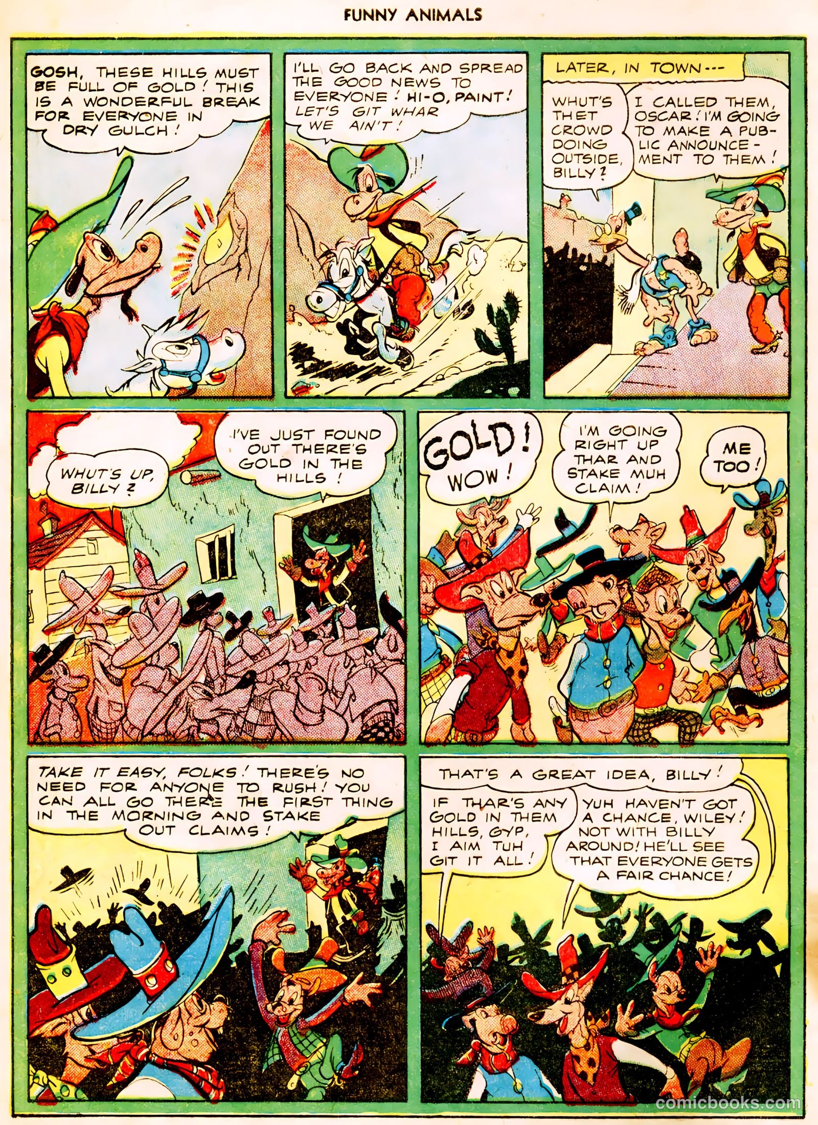 Fawcett's Funny Animals #55 (1947) — page 4