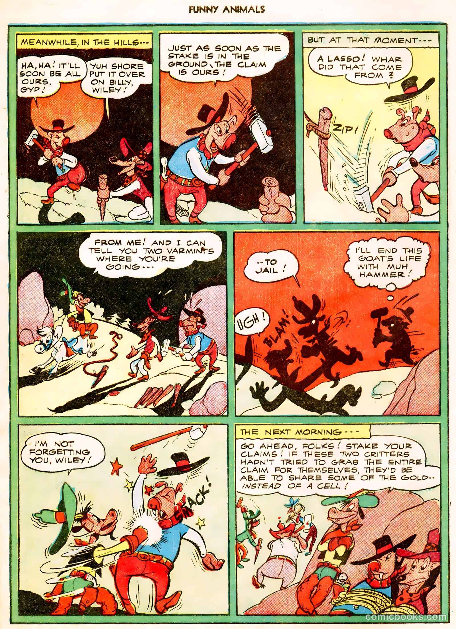 Fawcett's Funny Animals #55 (1947) — page 8
