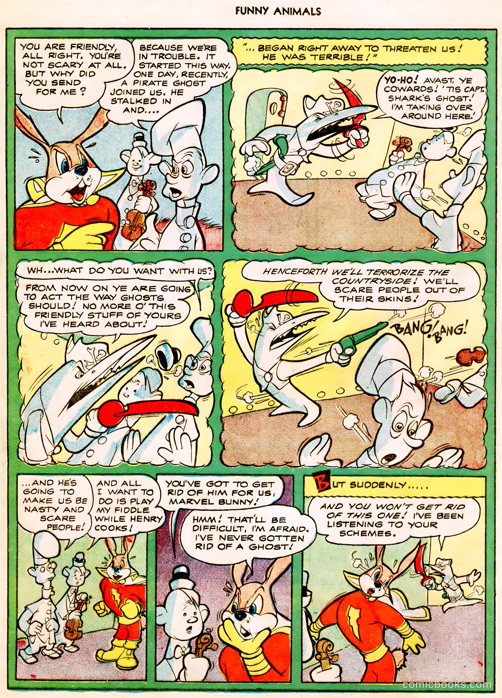 Fawcett's Funny Animals #55 (1947) — page 12