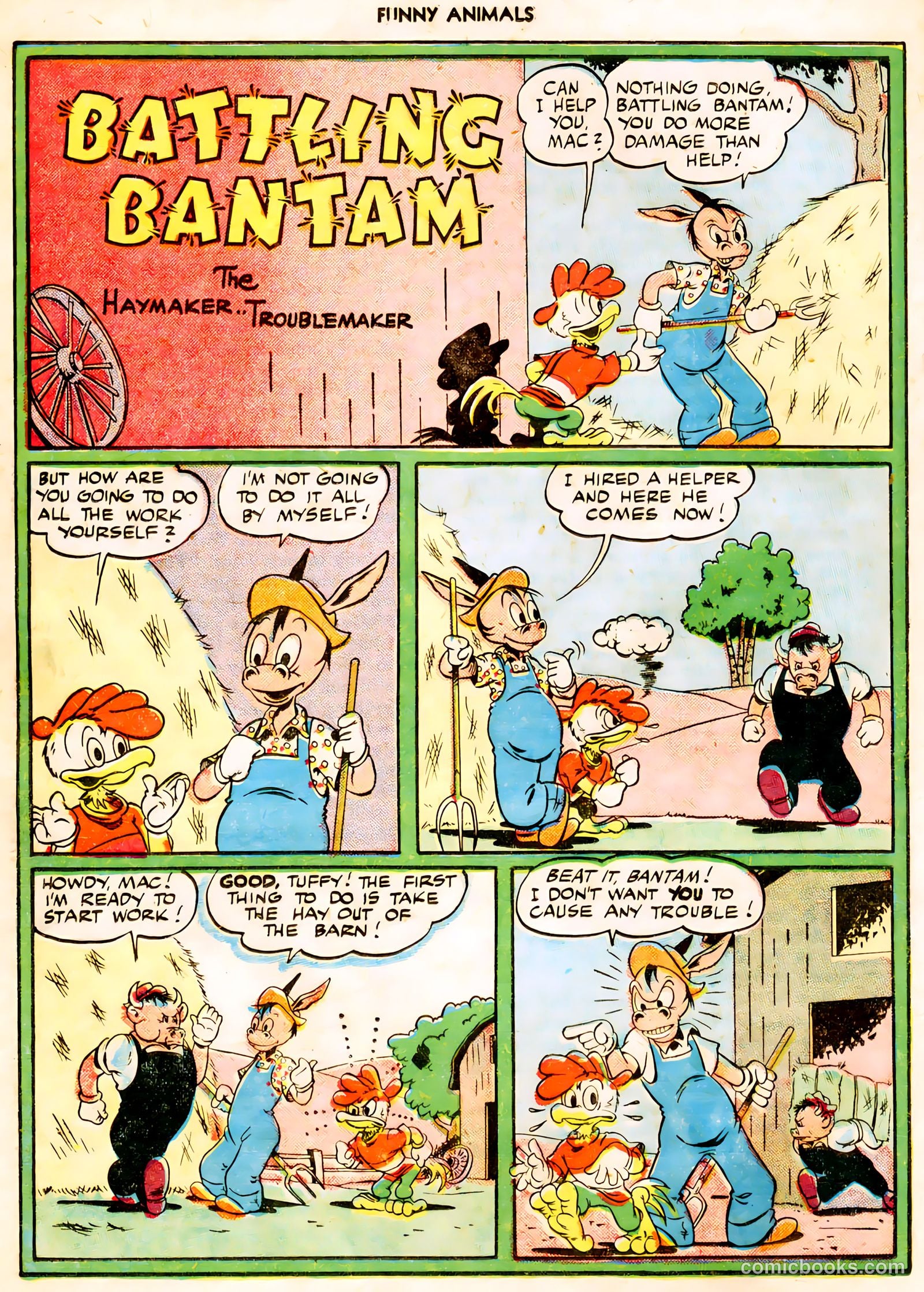 Fawcett's Funny Animals #55 (1947) — page 18