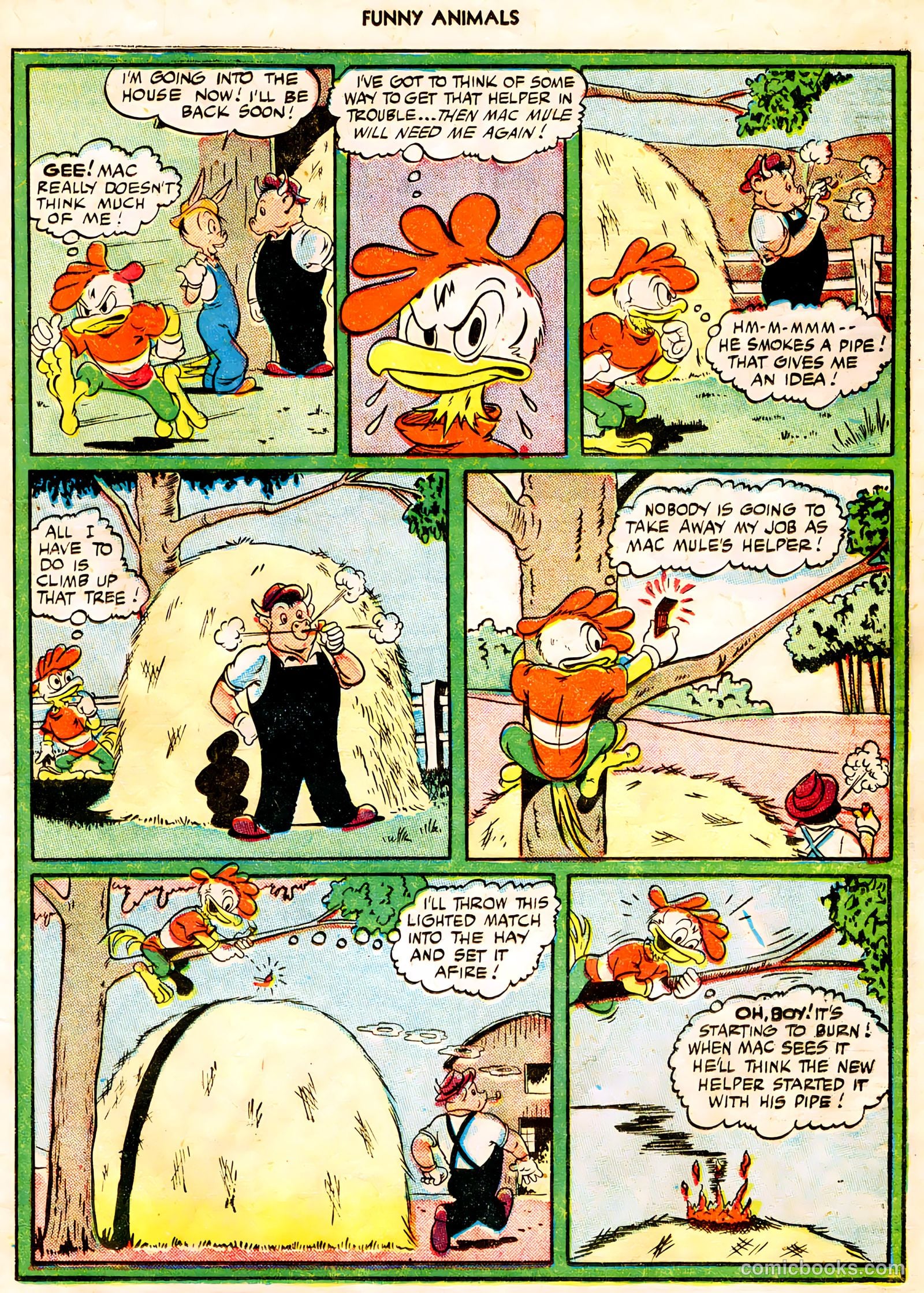 Fawcett's Funny Animals #55 (1947) — page 19
