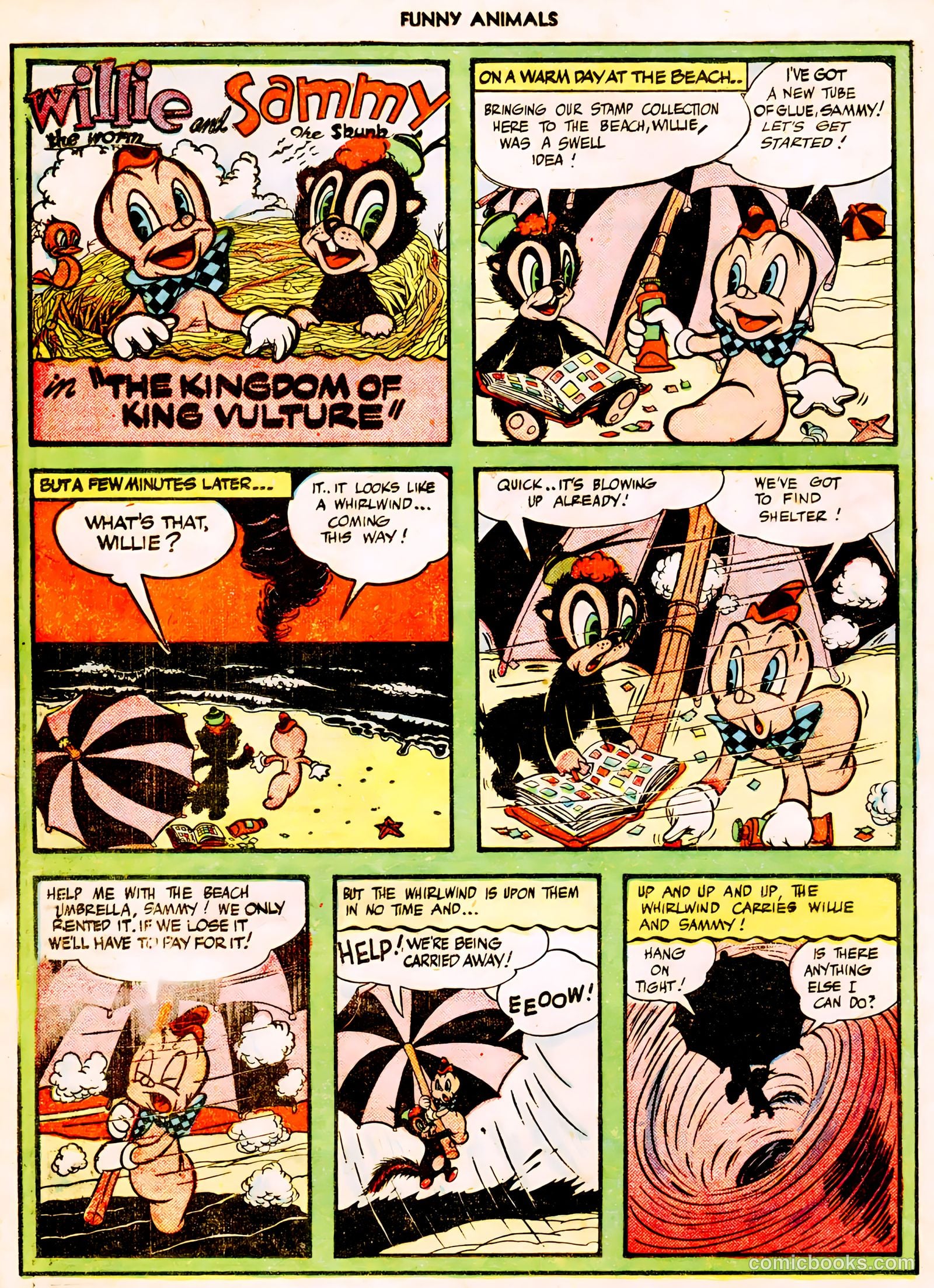 Fawcett's Funny Animals #55 (1947) — page 22