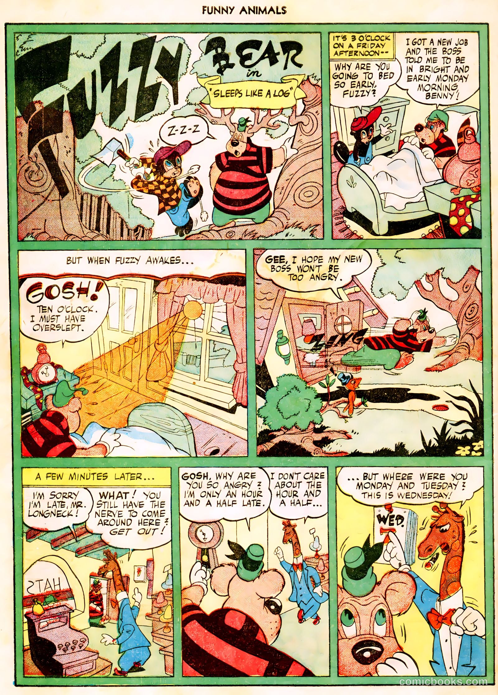 Fawcett's Funny Animals #55 (1947) — page 32