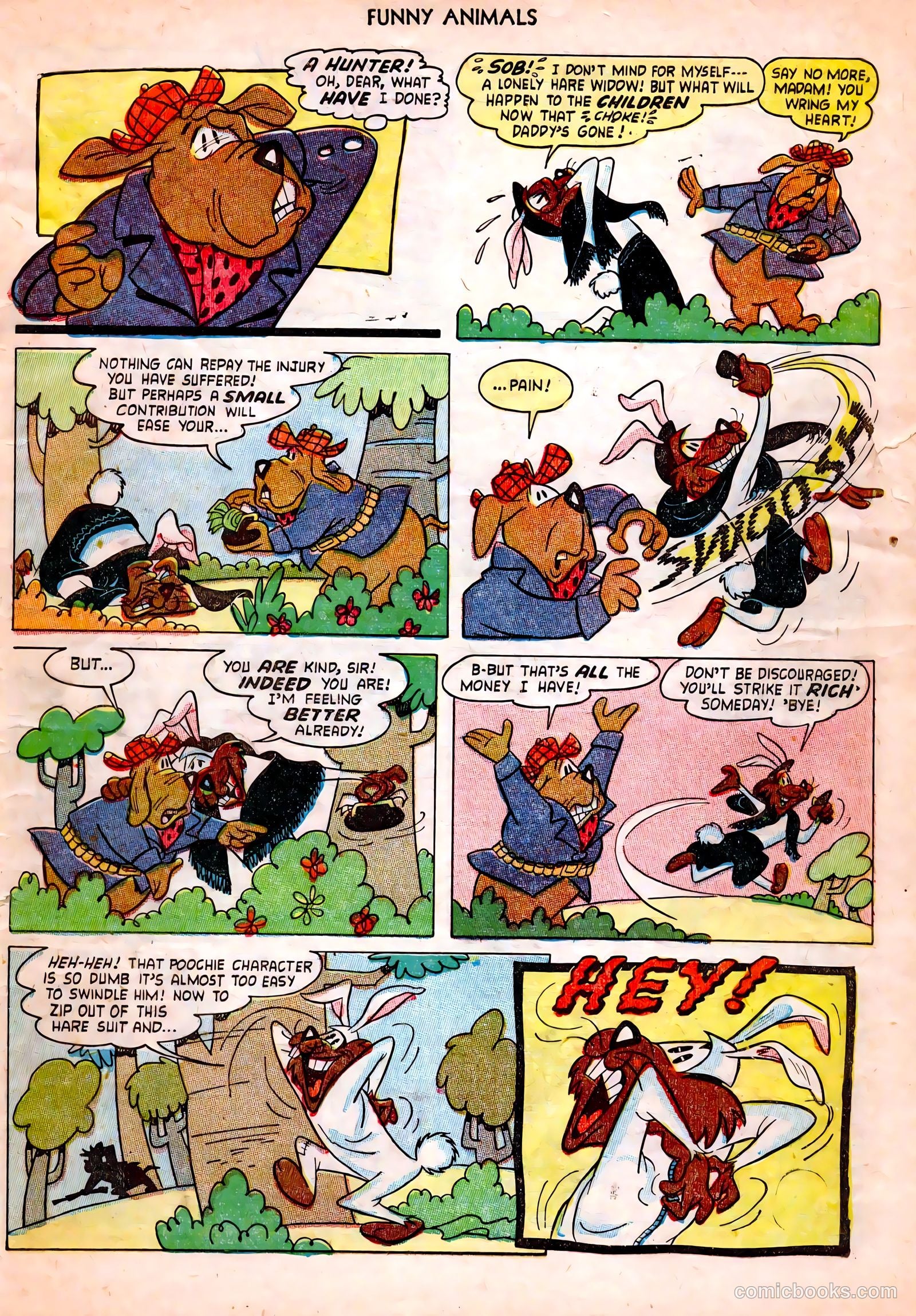 Fawcett's Funny Animals #83 (1954) — page 7 of 32