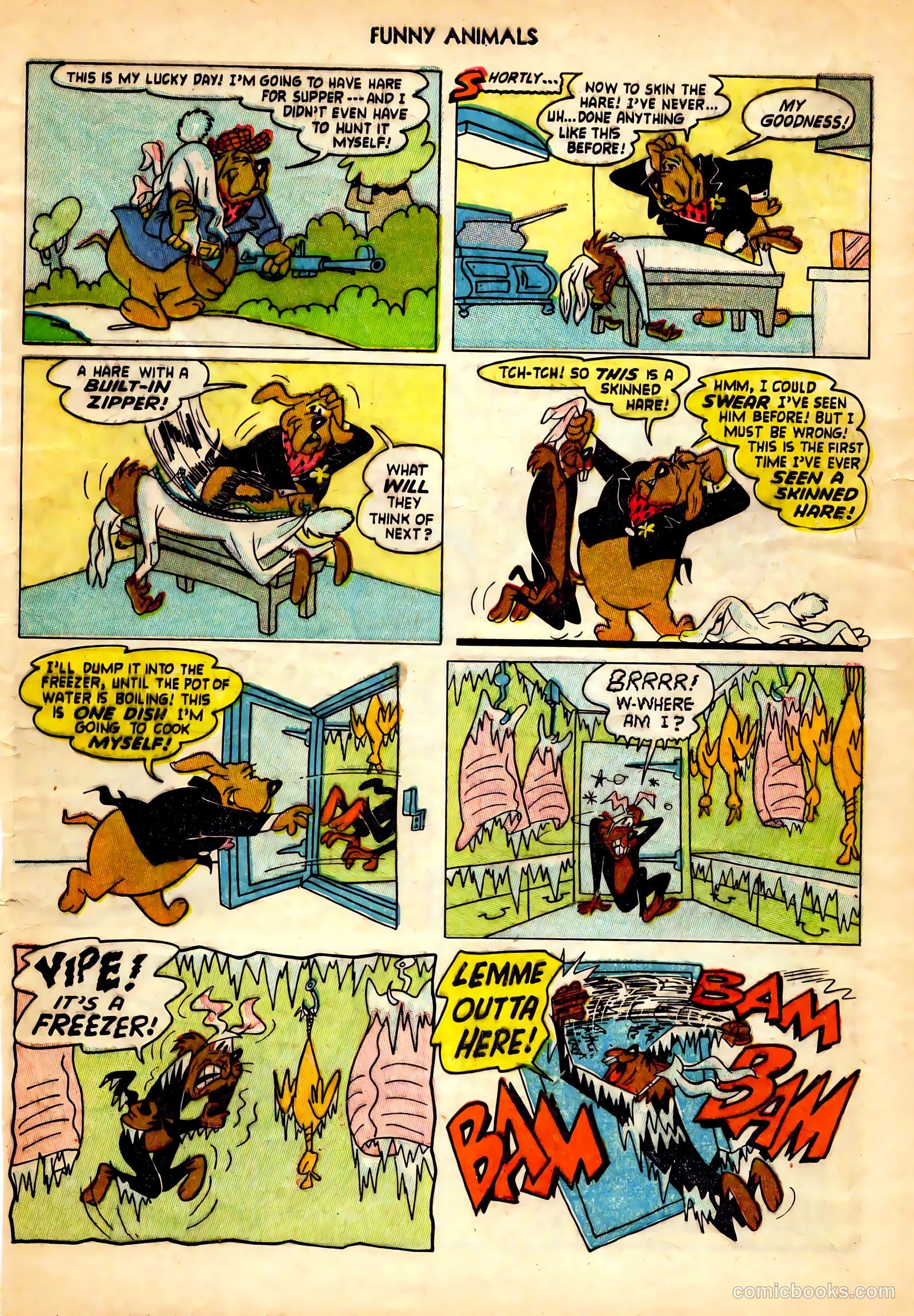 Fawcett's Funny Animals #83 (1954) — page 9 of 32