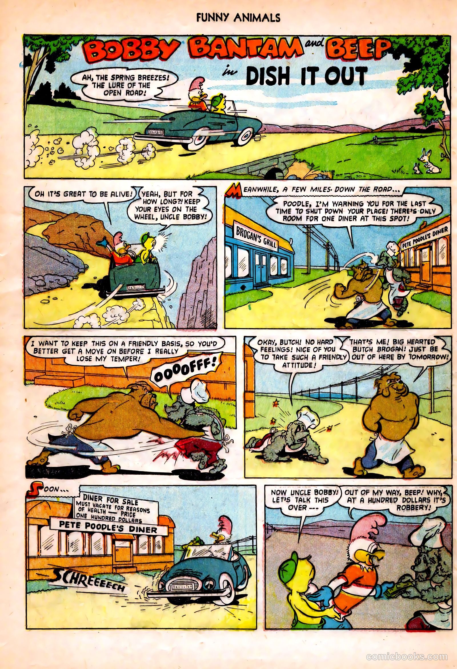 Fawcett's Funny Animals #83 (1954) — page 12 of 32