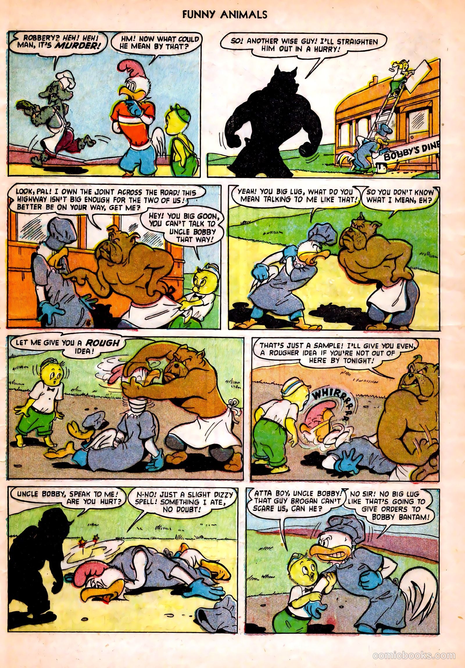 Fawcett's Funny Animals #83 (1954) — page 13 of 32
