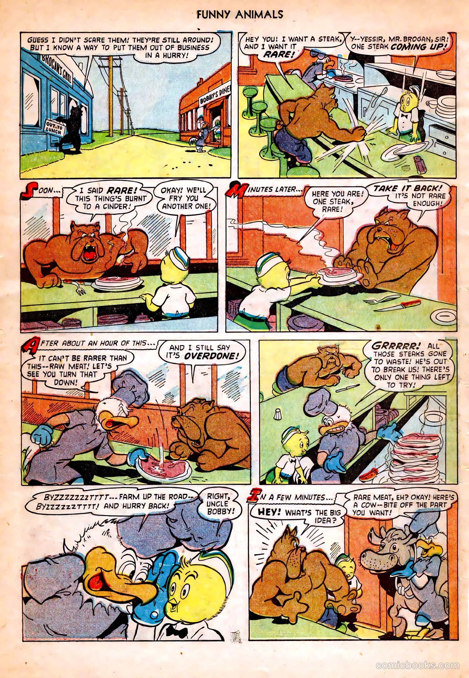 Fawcett's Funny Animals #83 (1954) — page 14 of 32