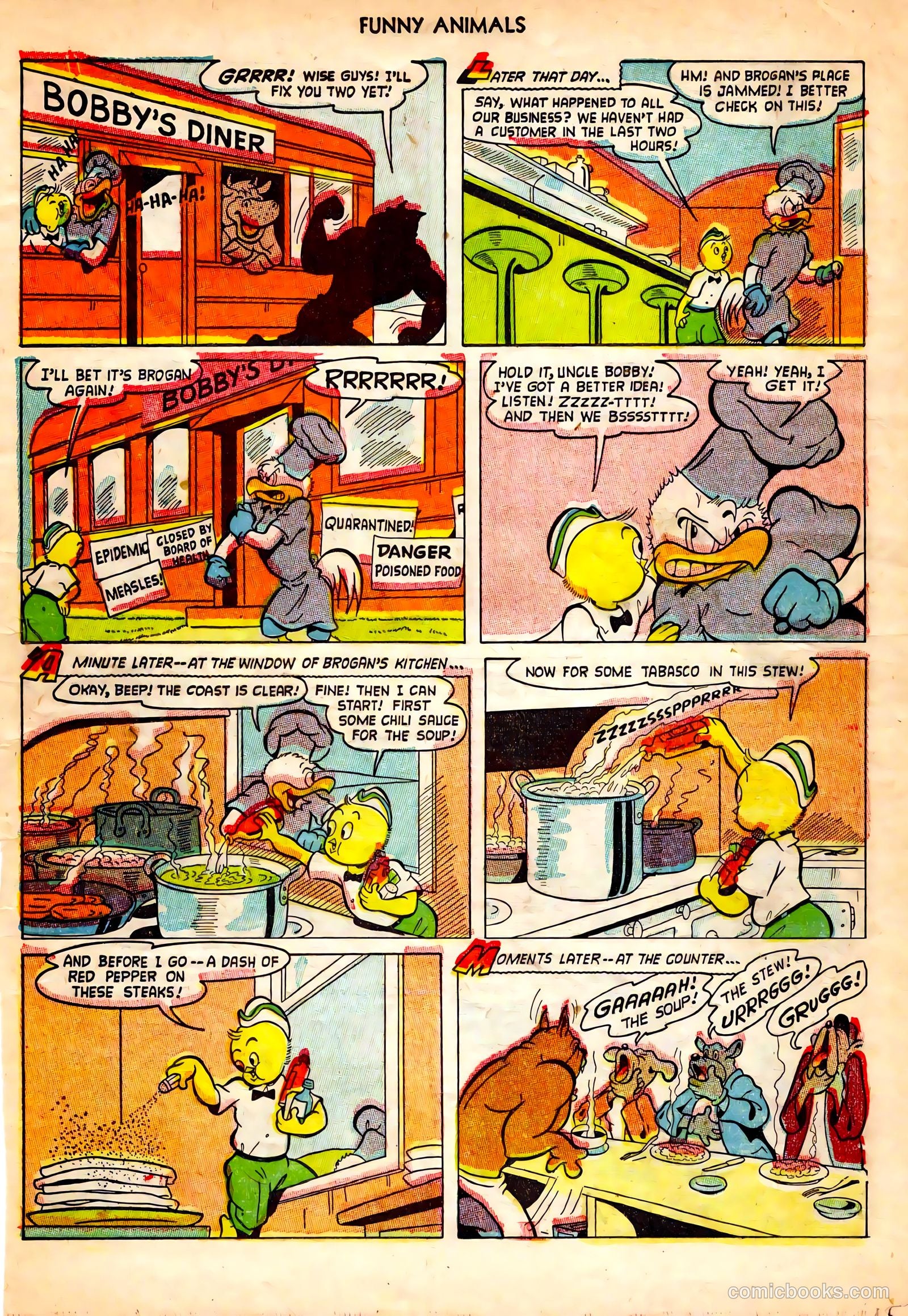 Fawcett's Funny Animals #83 (1954) — page 15 of 32