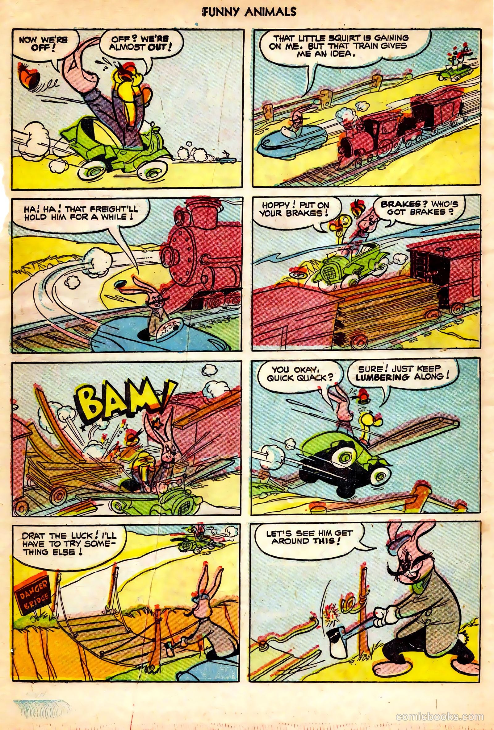 Fawcett's Funny Animals #83 (1954) — page 18 of 32