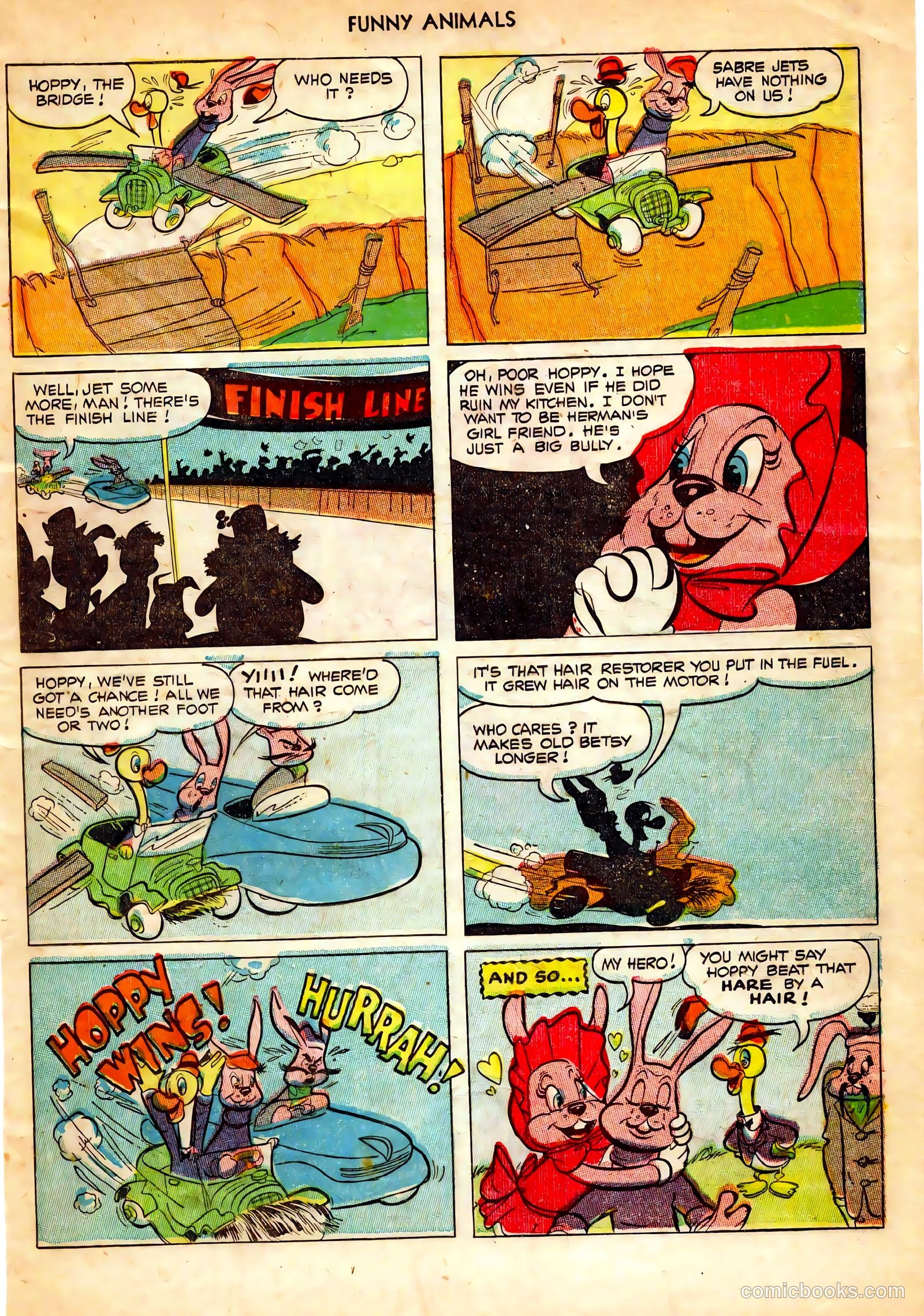 Fawcett's Funny Animals #83 (1954) — page 19 of 32