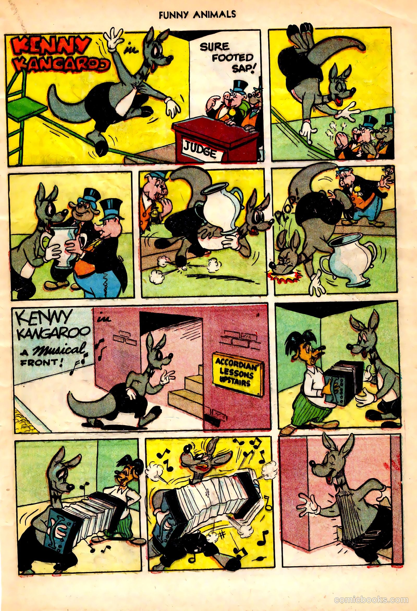 Fawcett's Funny Animals #83 (1954) — page 21 of 32