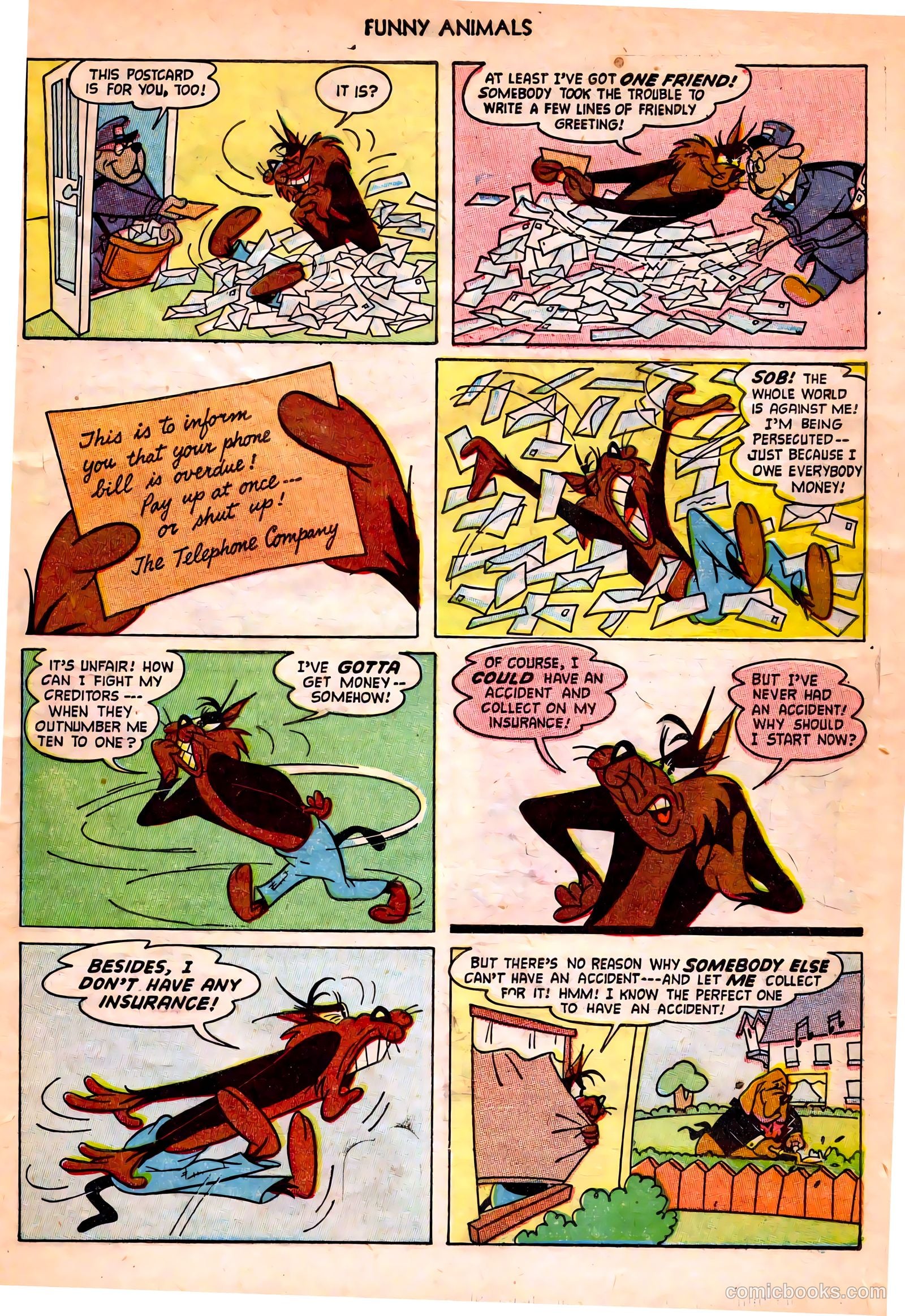 Fawcett's Funny Animals #83 (1954) — page 23 of 32