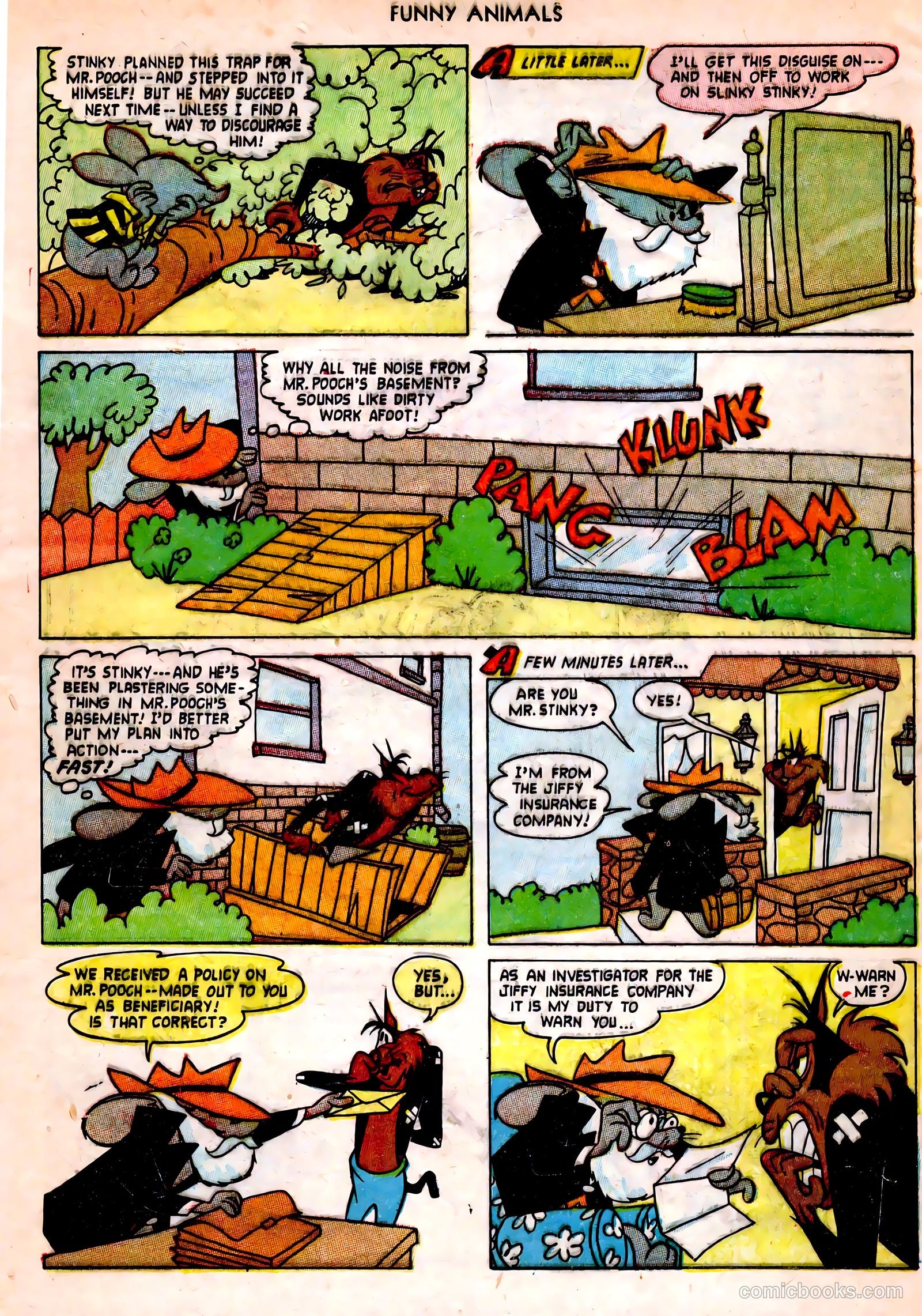 Fawcett's Funny Animals #83 (1954) — page 28 of 32