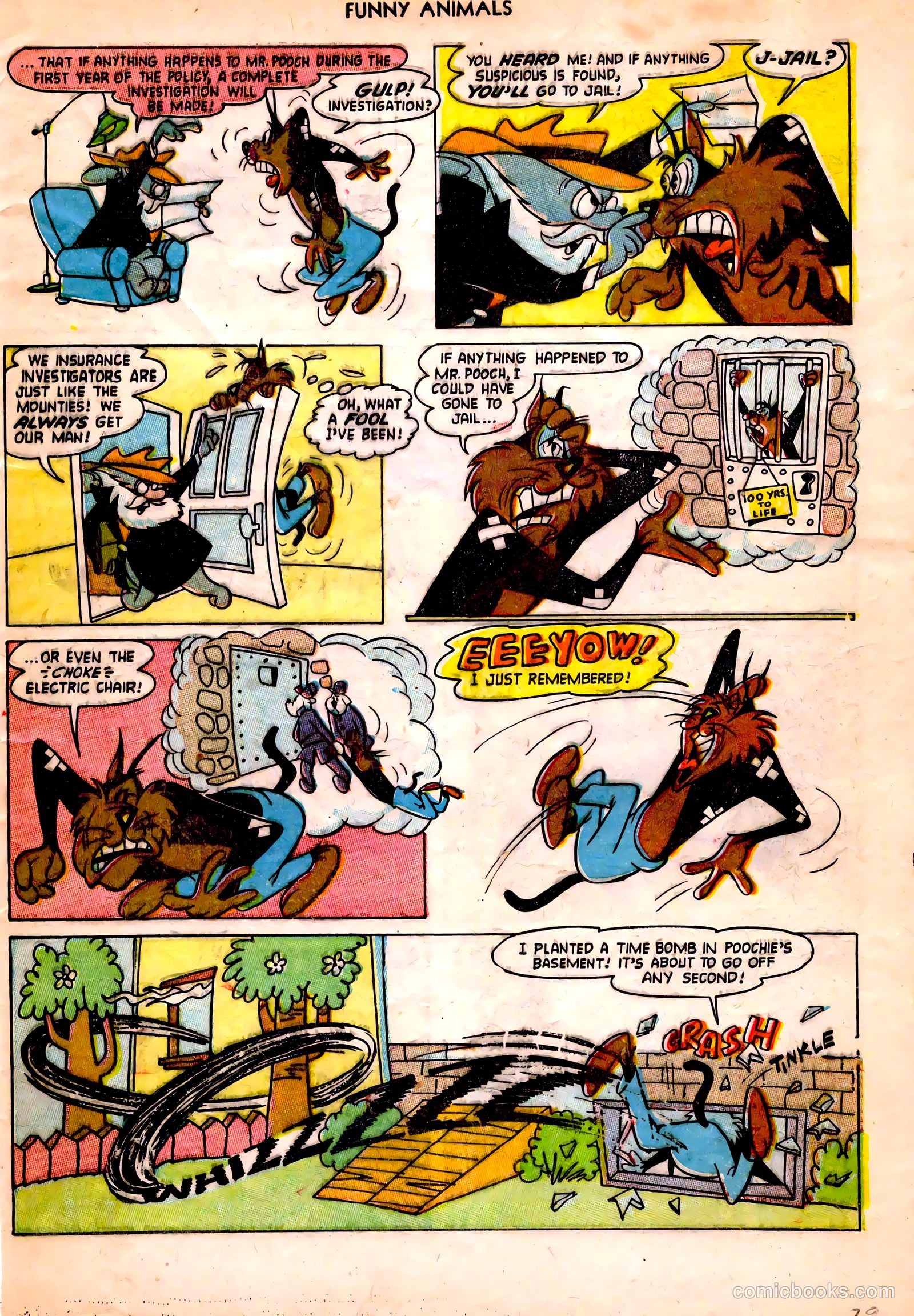Fawcett's Funny Animals #83 (1954) — page 29 of 32