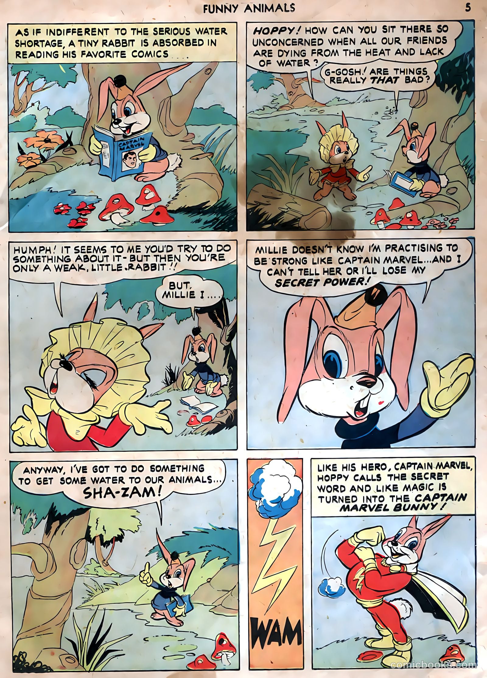 Fawcett's Funny Animals #9 (1943) — page 3
