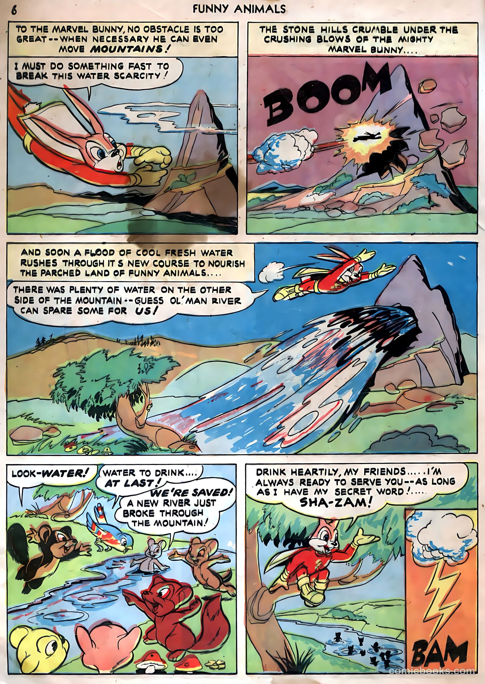 Fawcett's Funny Animals #9 (1943) — page 4