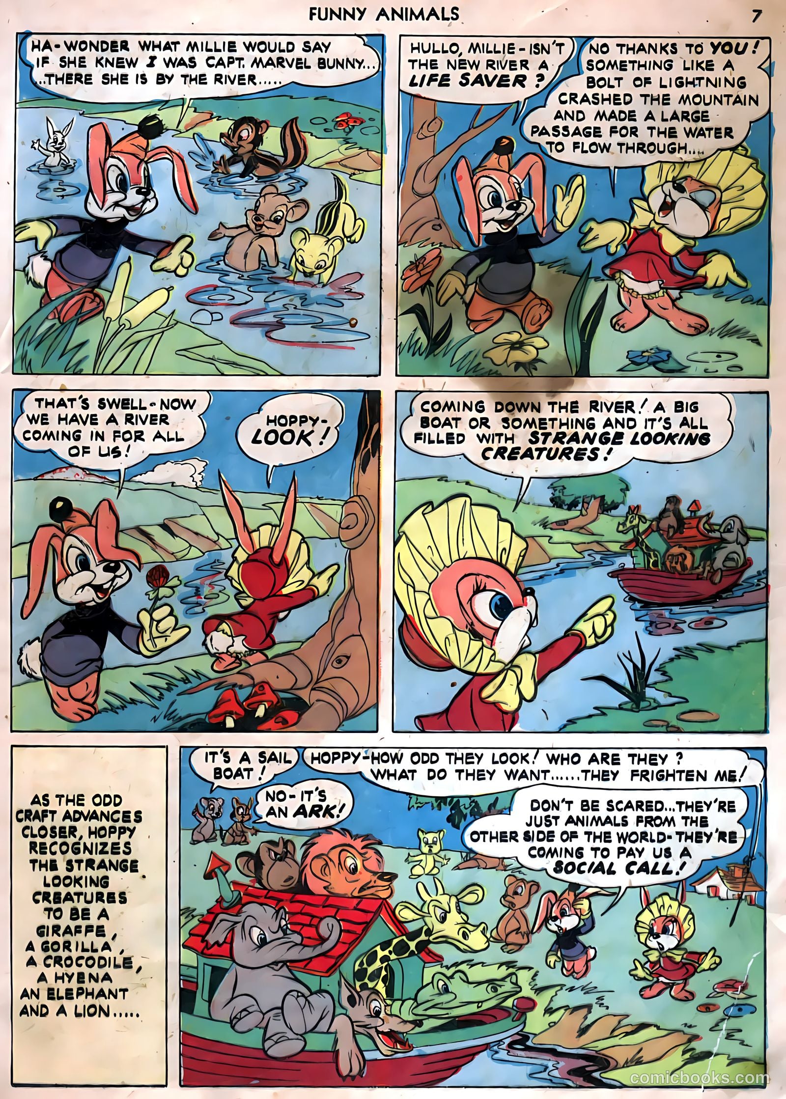 Fawcett's Funny Animals #9 (1943) — page 5