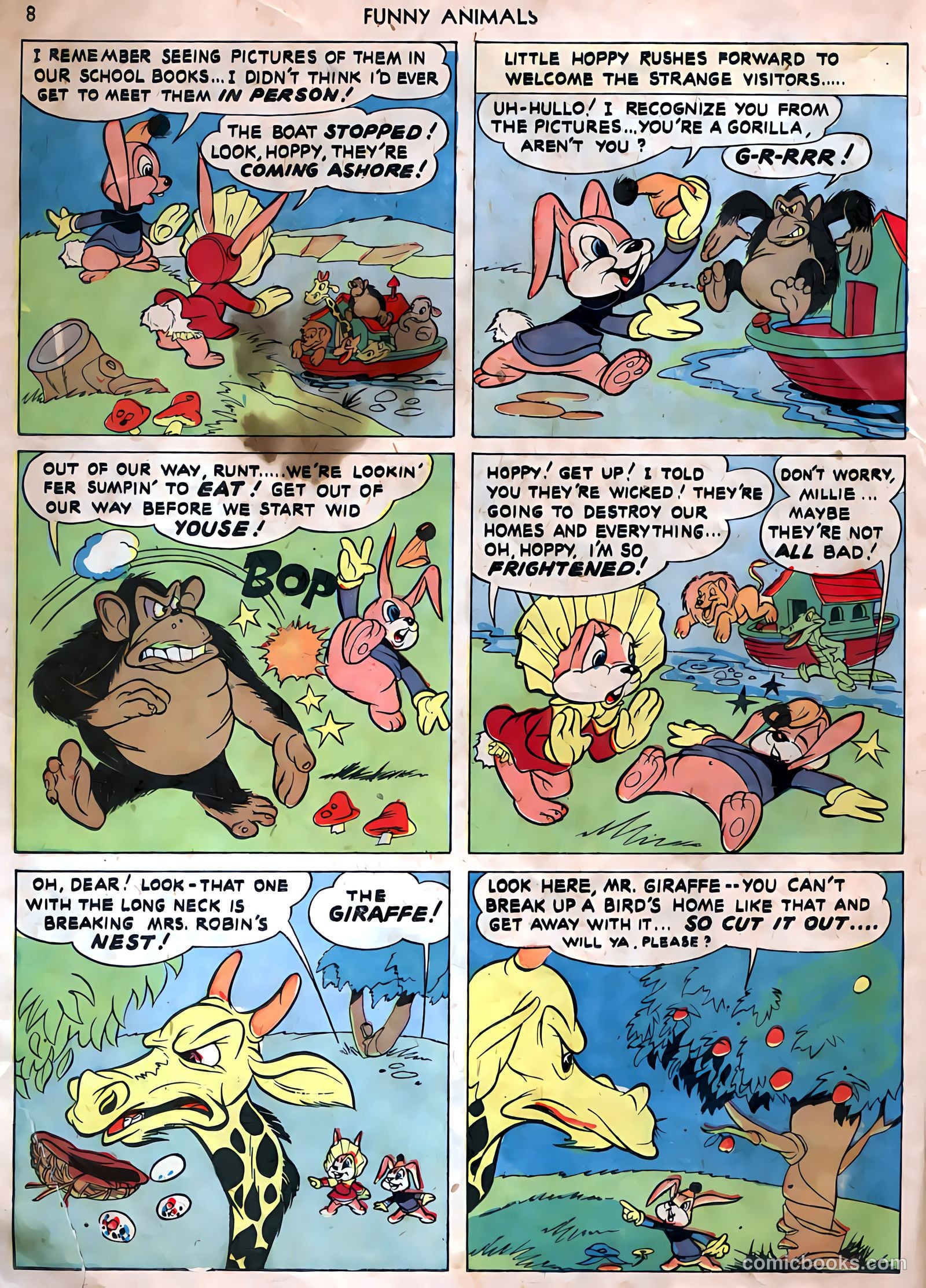 Fawcett's Funny Animals #9 (1943) — page 6