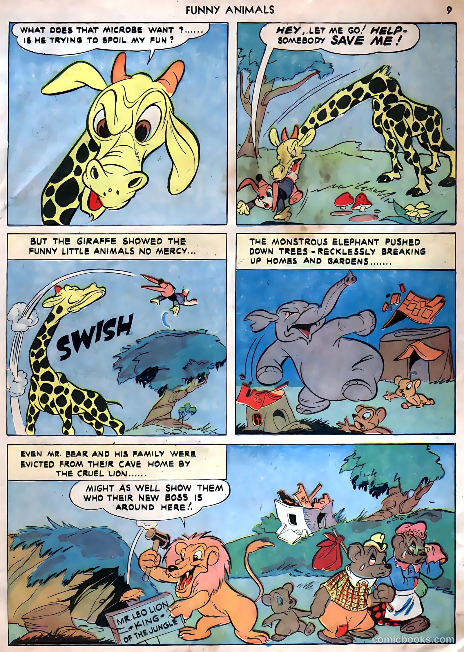 Fawcett's Funny Animals #9 (1943) — page 7