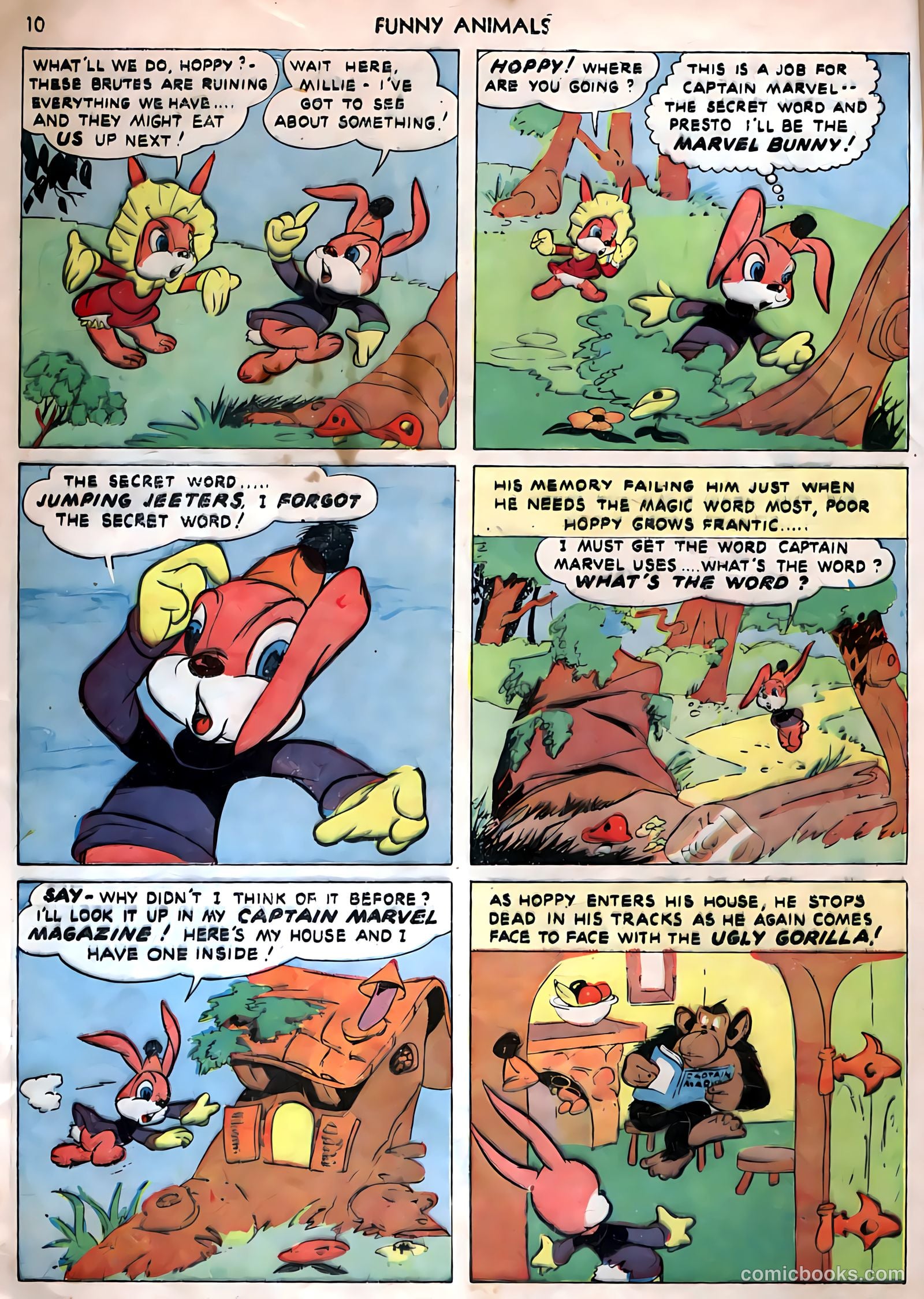 Fawcett's Funny Animals #9 (1943) — page 8