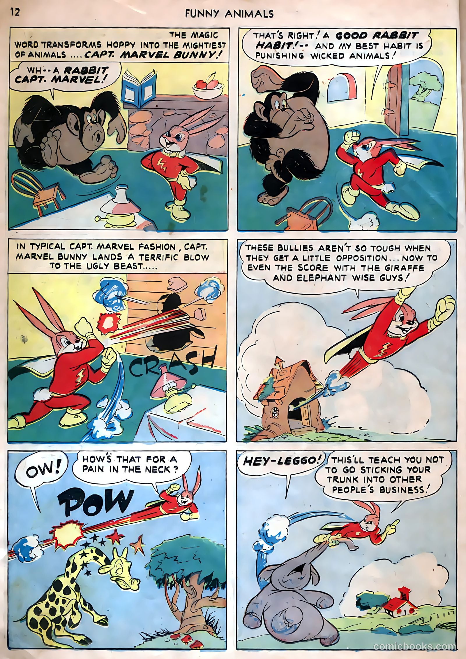 Fawcett's Funny Animals #9 (1943) — page 10