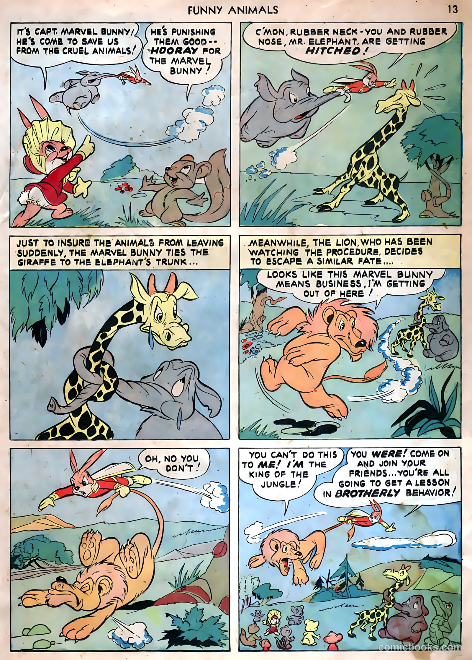 Fawcett's Funny Animals #9 (1943) — page 11
