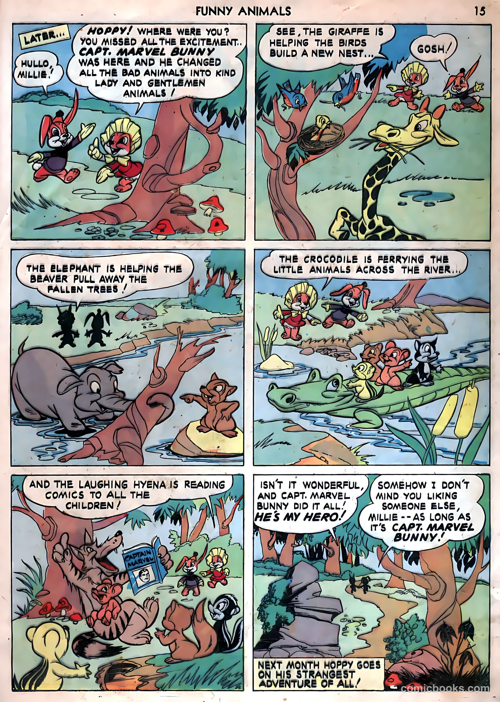 Fawcett's Funny Animals #9 (1943) — page 13