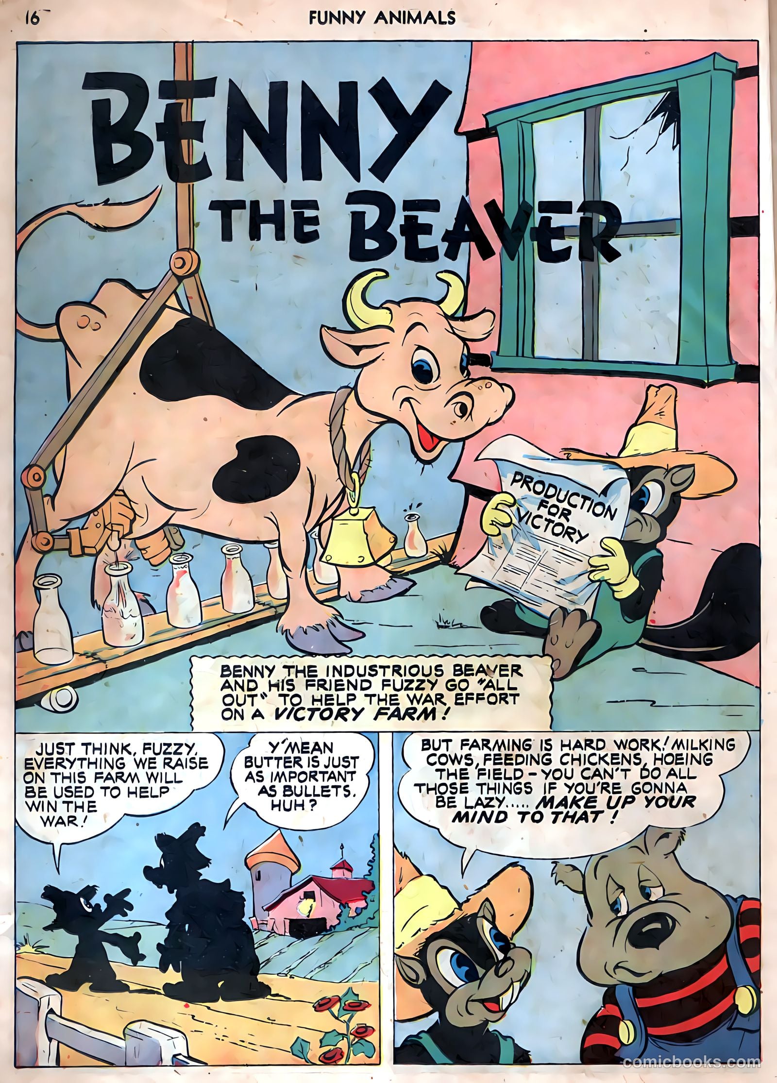Fawcett's Funny Animals #9 (1943) — page 14