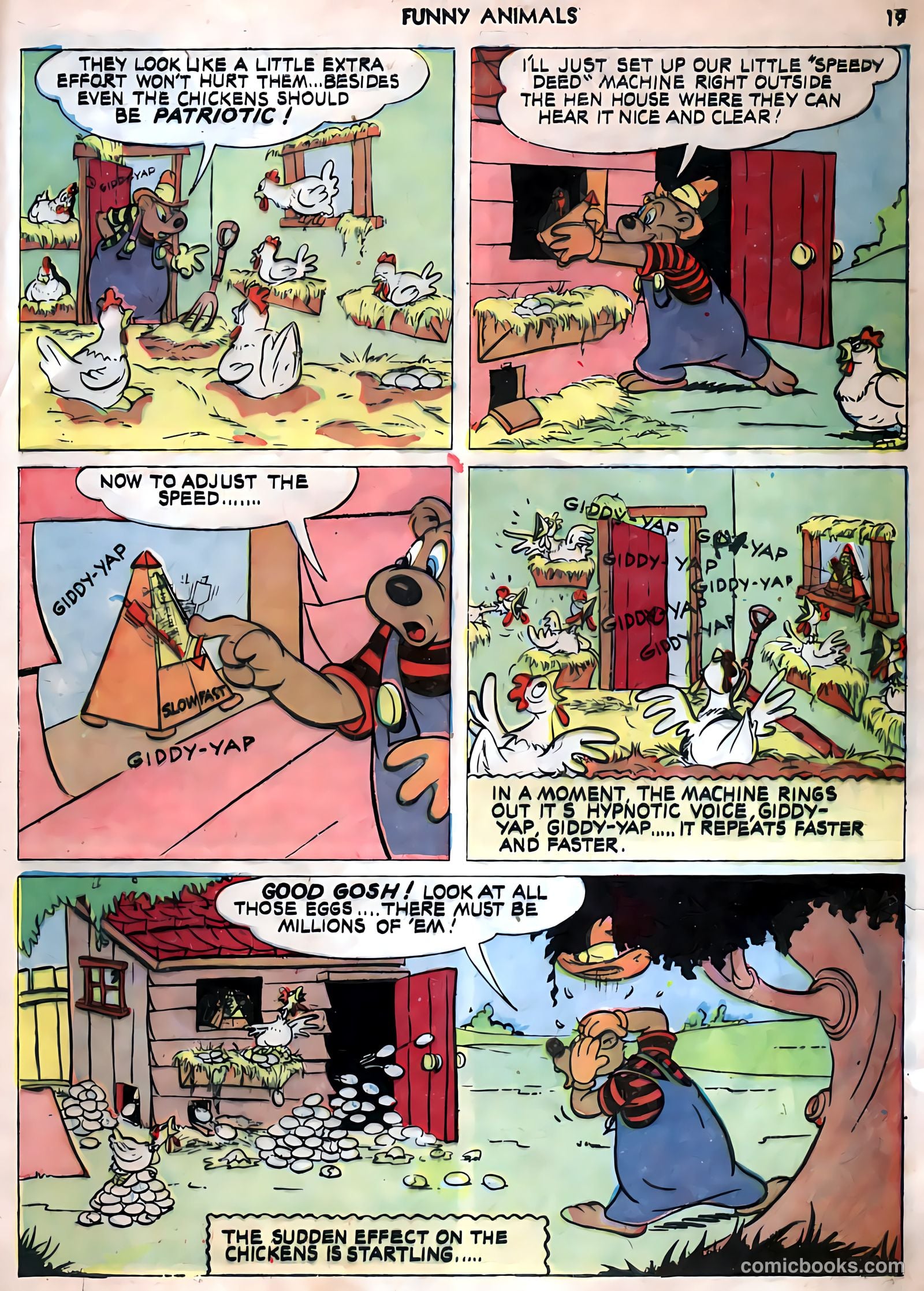Fawcett's Funny Animals #9 (1943) — page 17