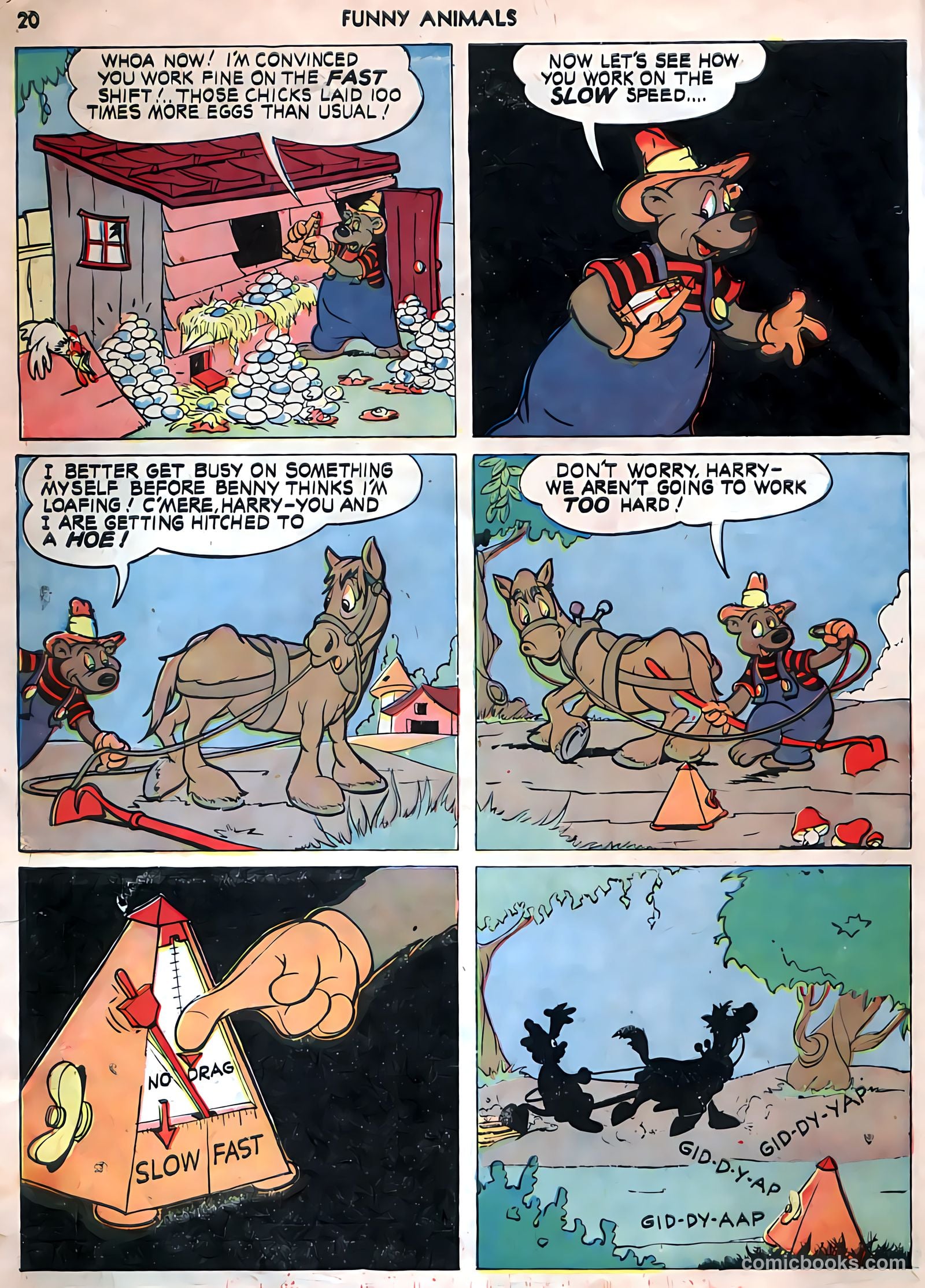 Fawcett's Funny Animals #9 (1943) — page 18