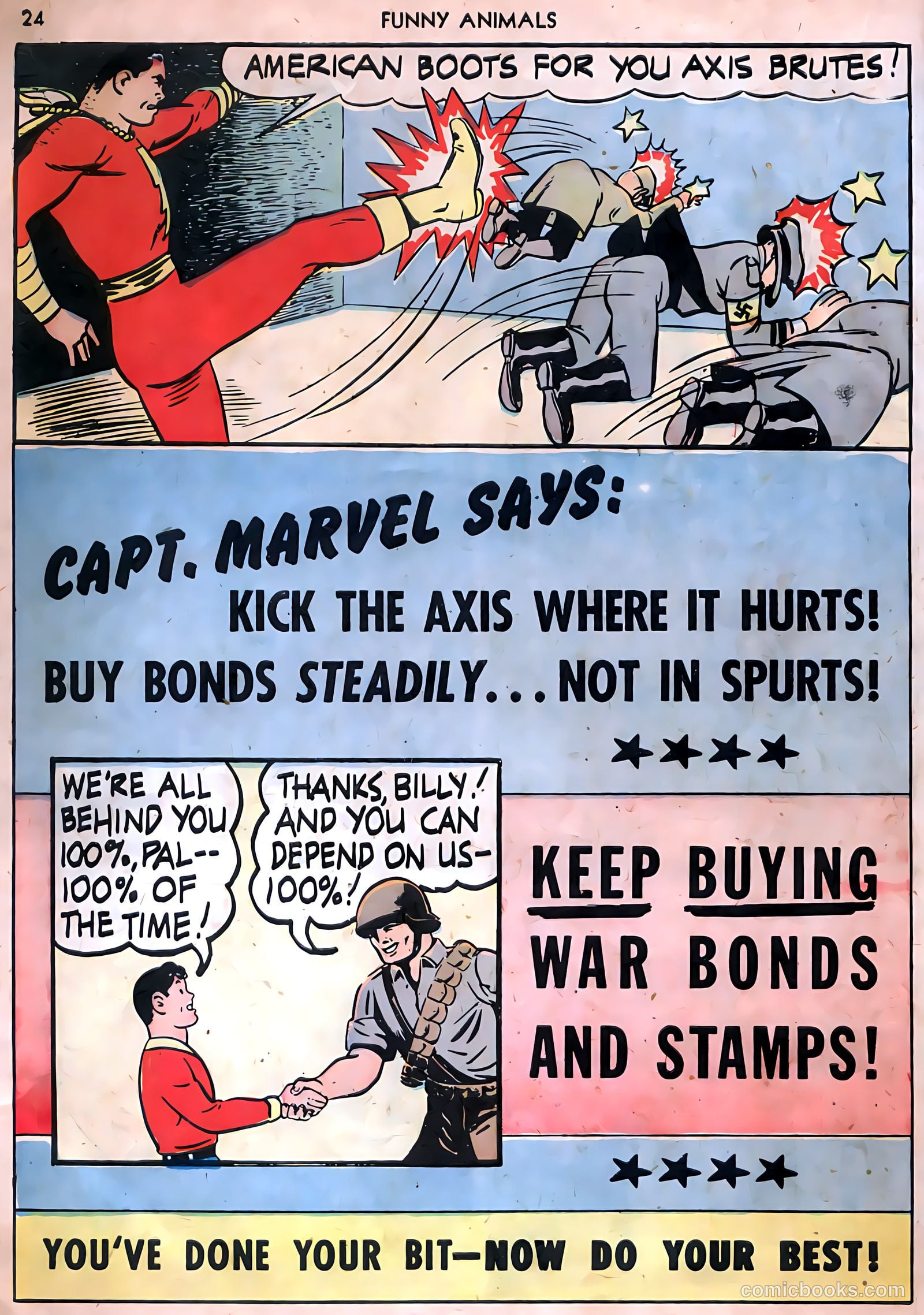 Fawcett's Funny Animals #9 (1943) — page 22