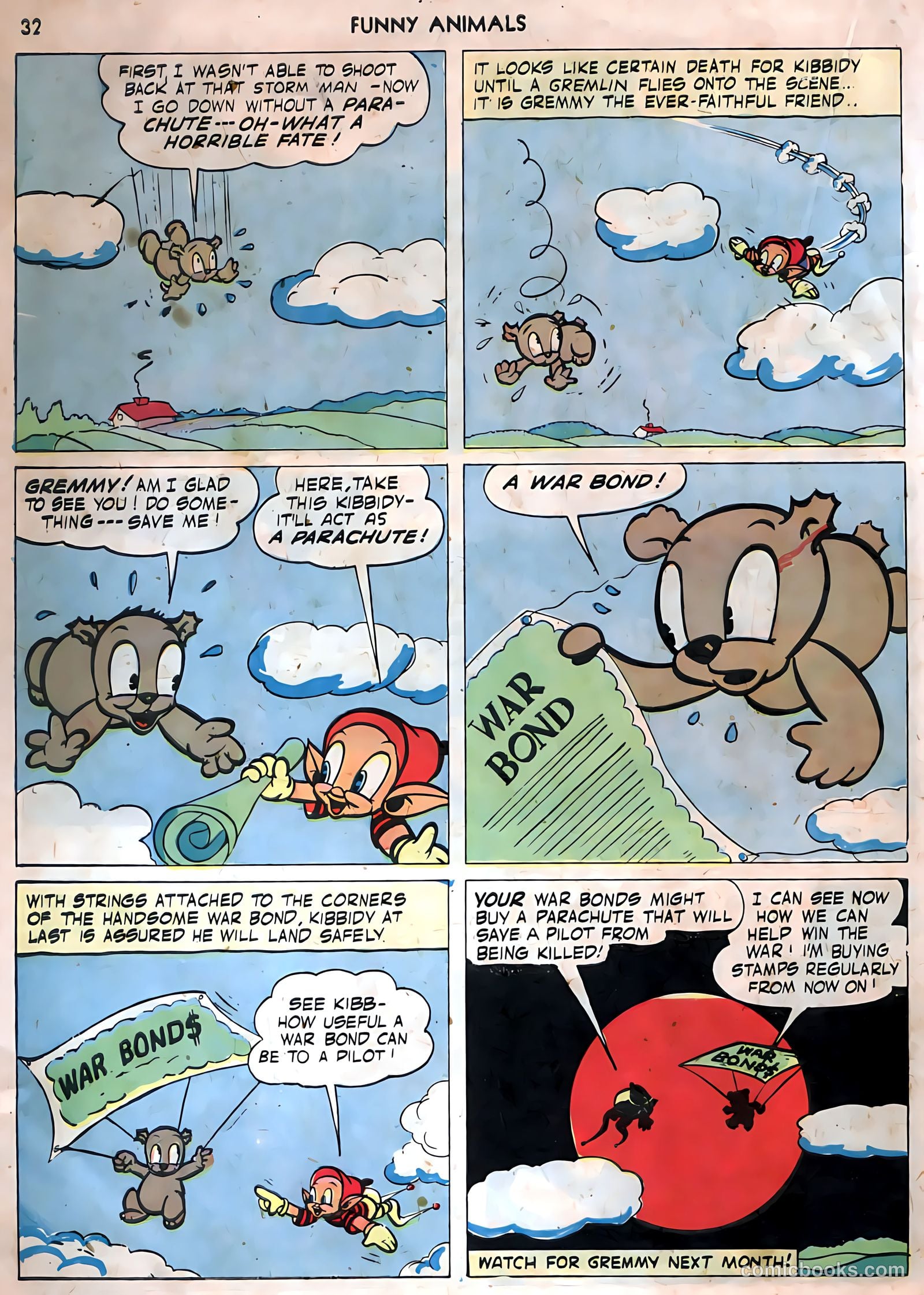Fawcett's Funny Animals #9 (1943) — page 30