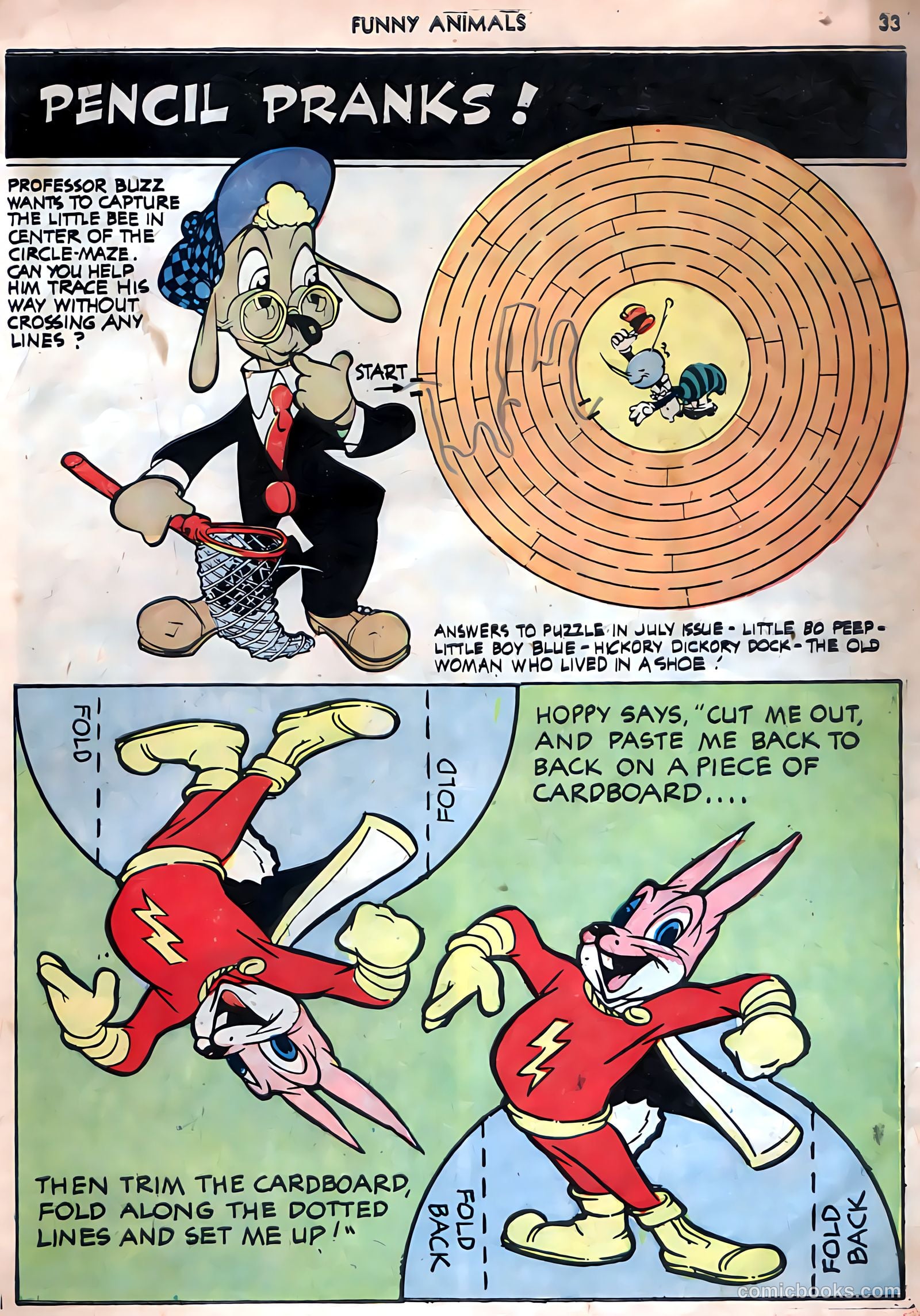 Fawcett's Funny Animals #9 (1943) — page 31
