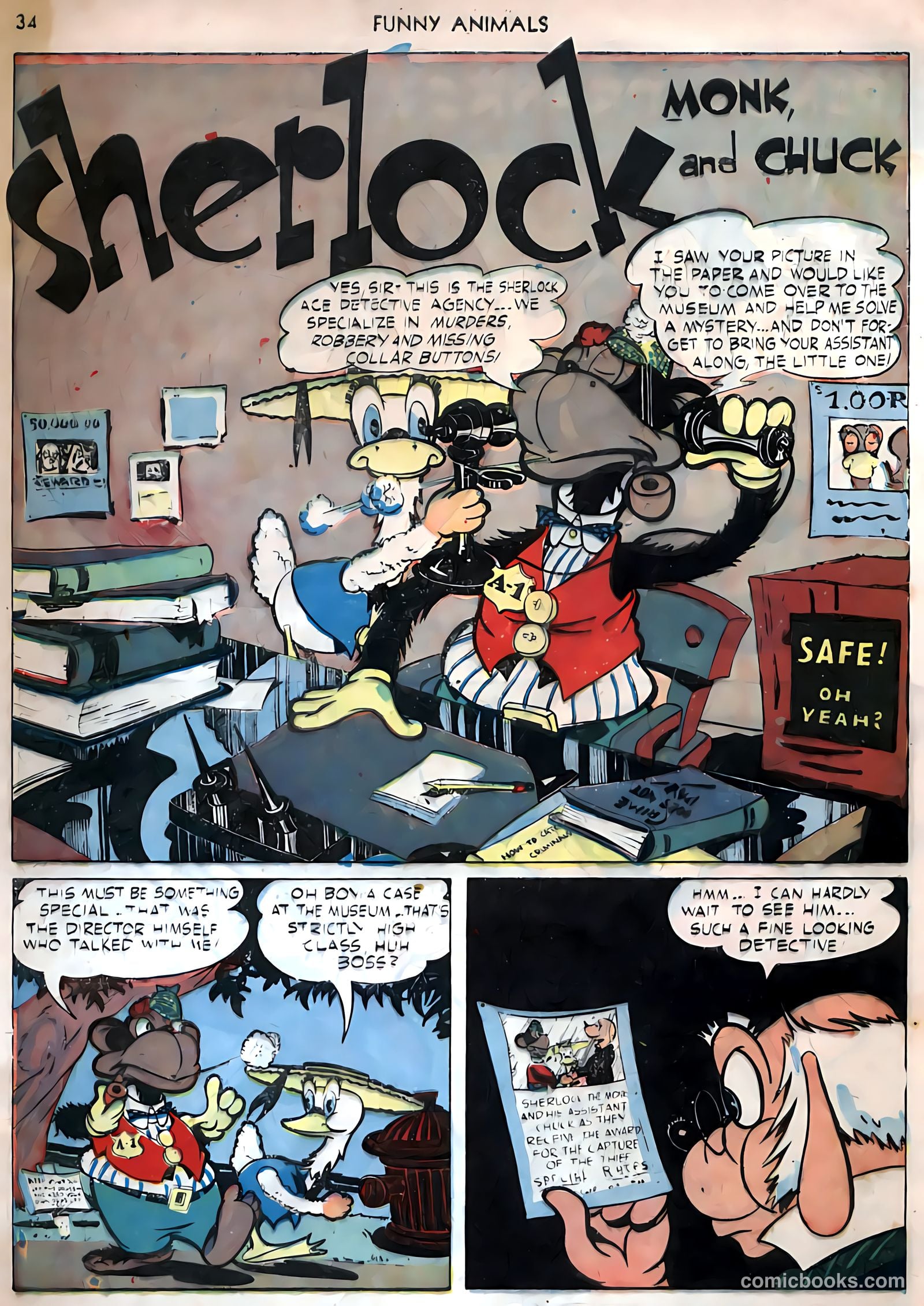 Fawcett's Funny Animals #9 (1943) — page 32