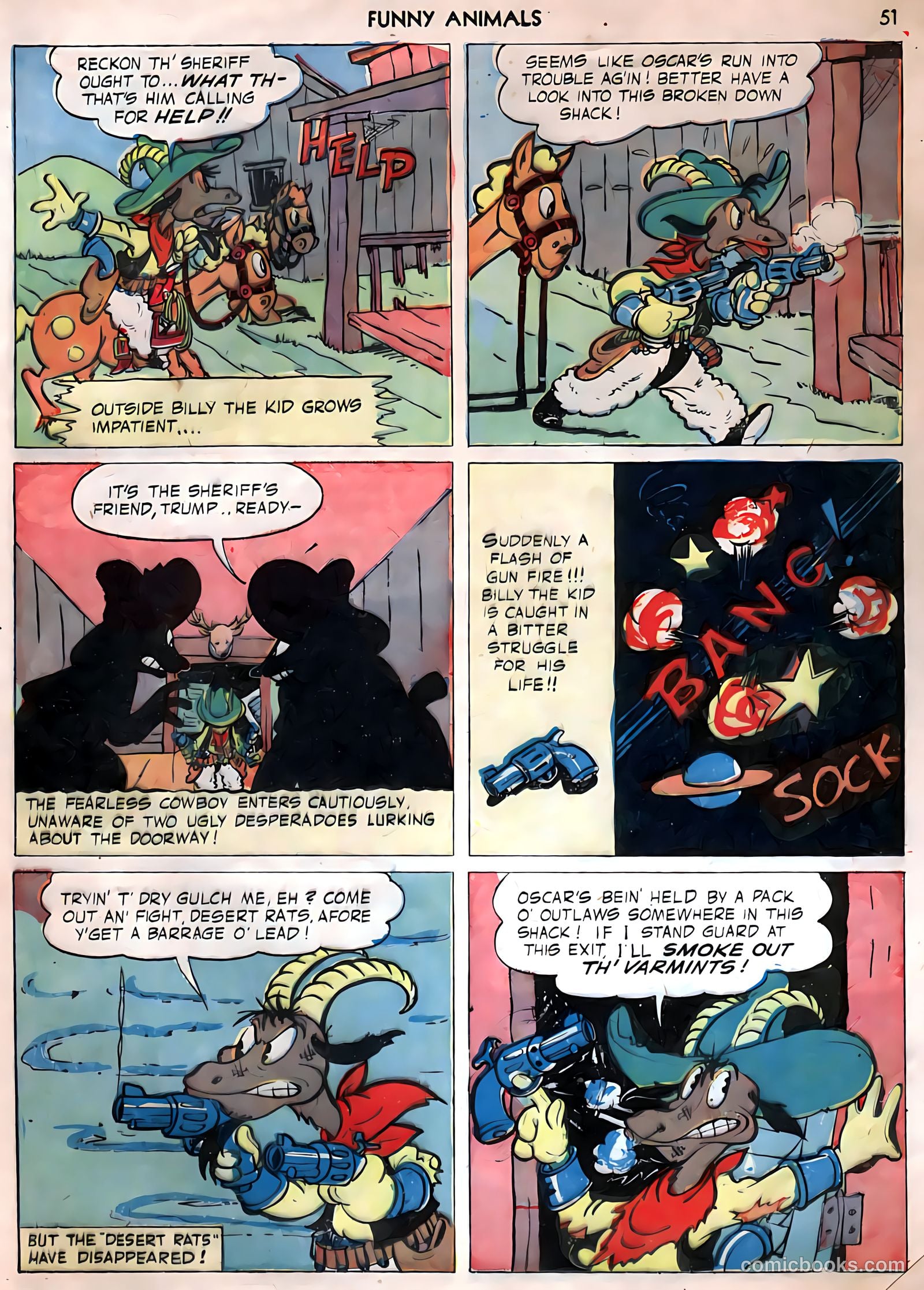 Fawcett's Funny Animals #9 (1943) — page 49