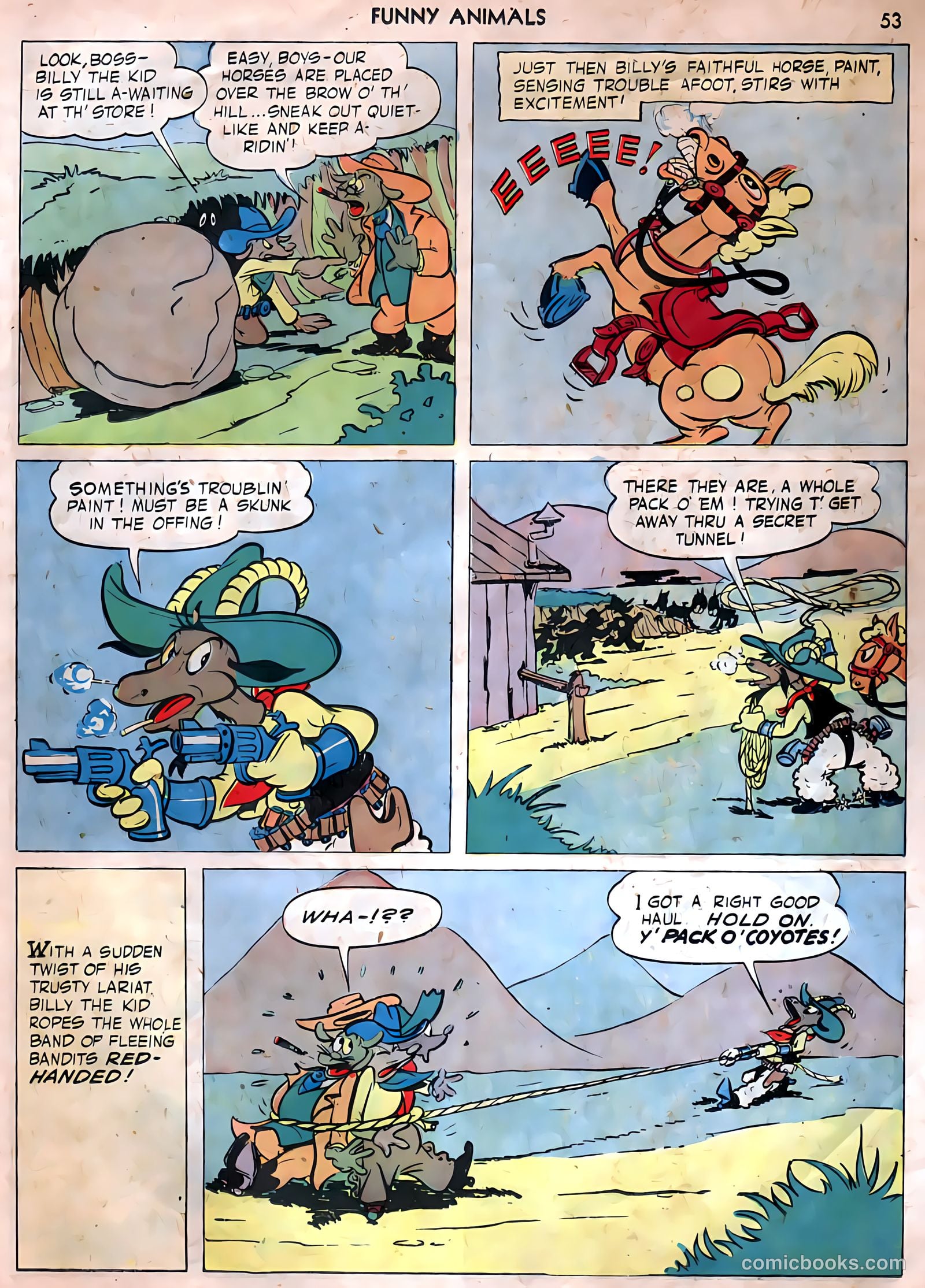 Fawcett's Funny Animals #9 (1943) — page 51