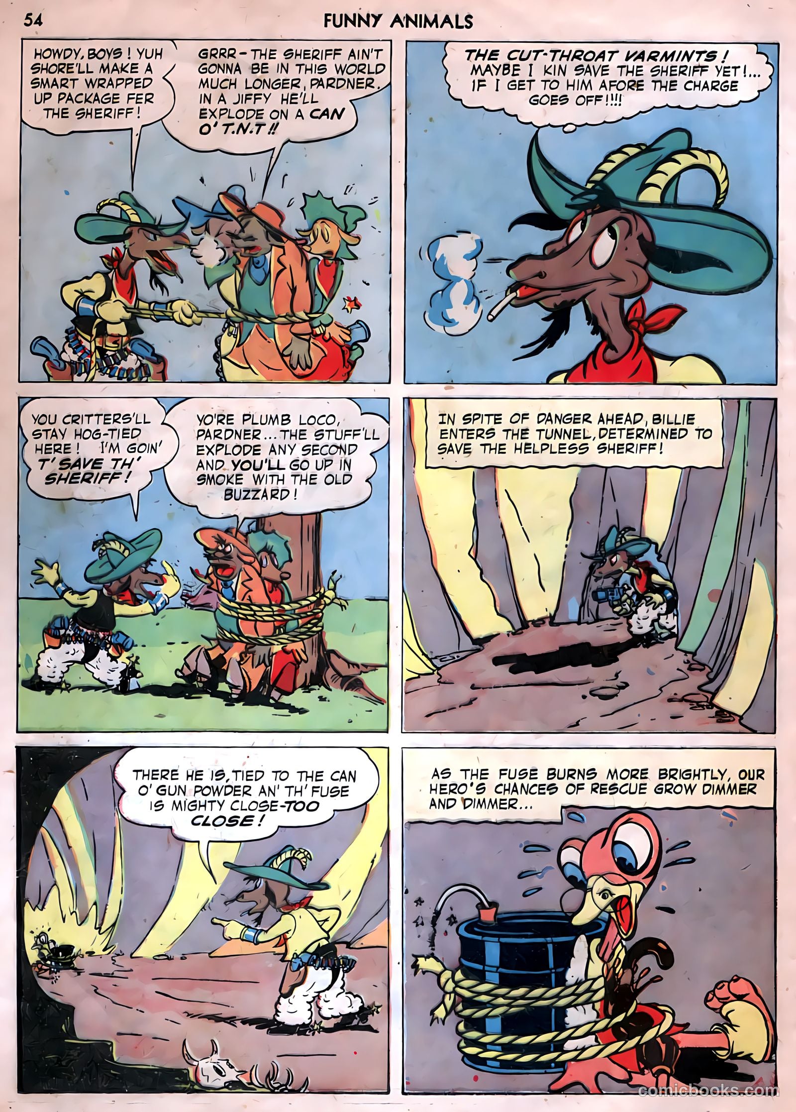 Fawcett's Funny Animals #9 (1943) — page 52