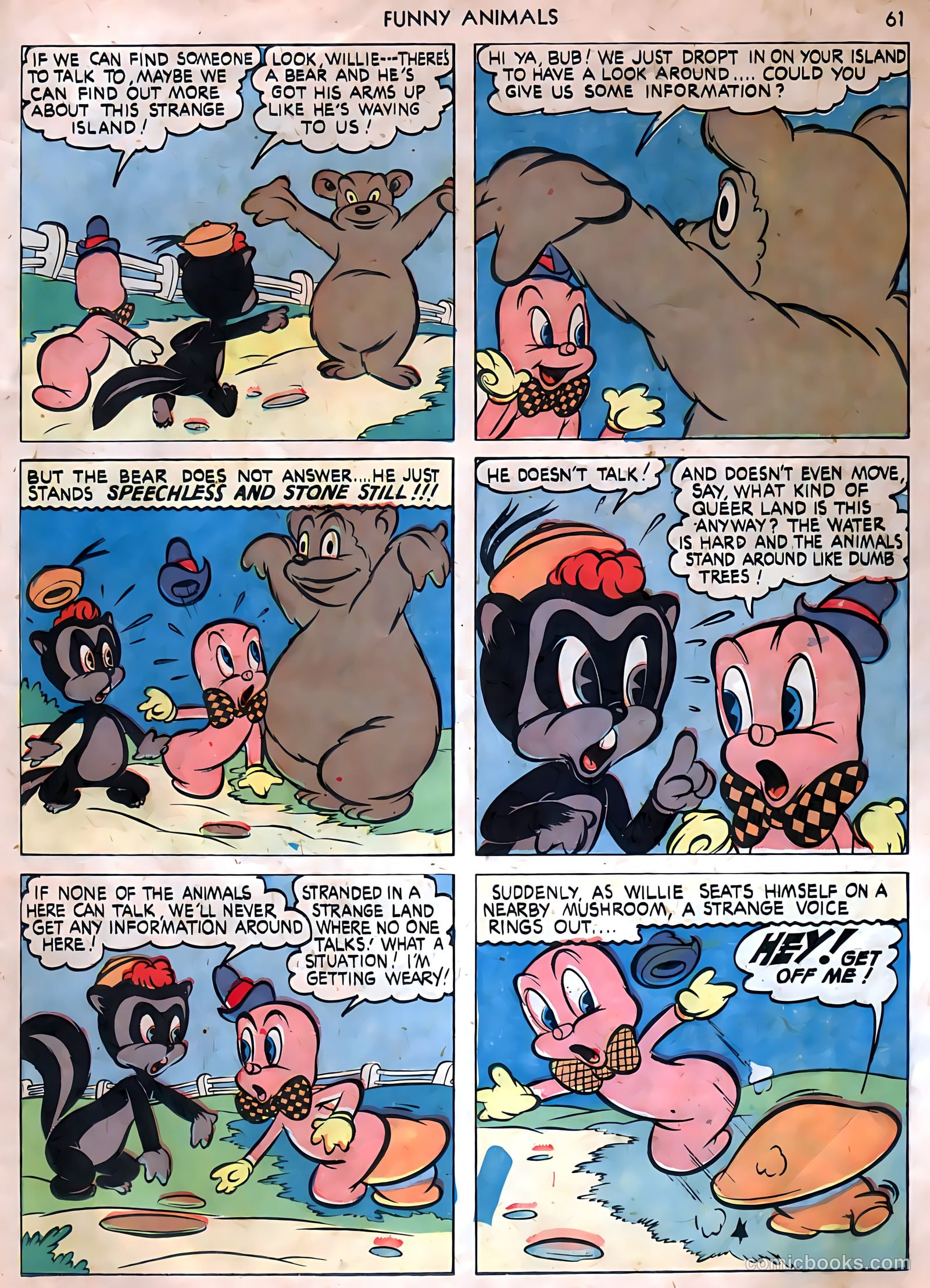 Fawcett's Funny Animals #9 (1943) — page 59