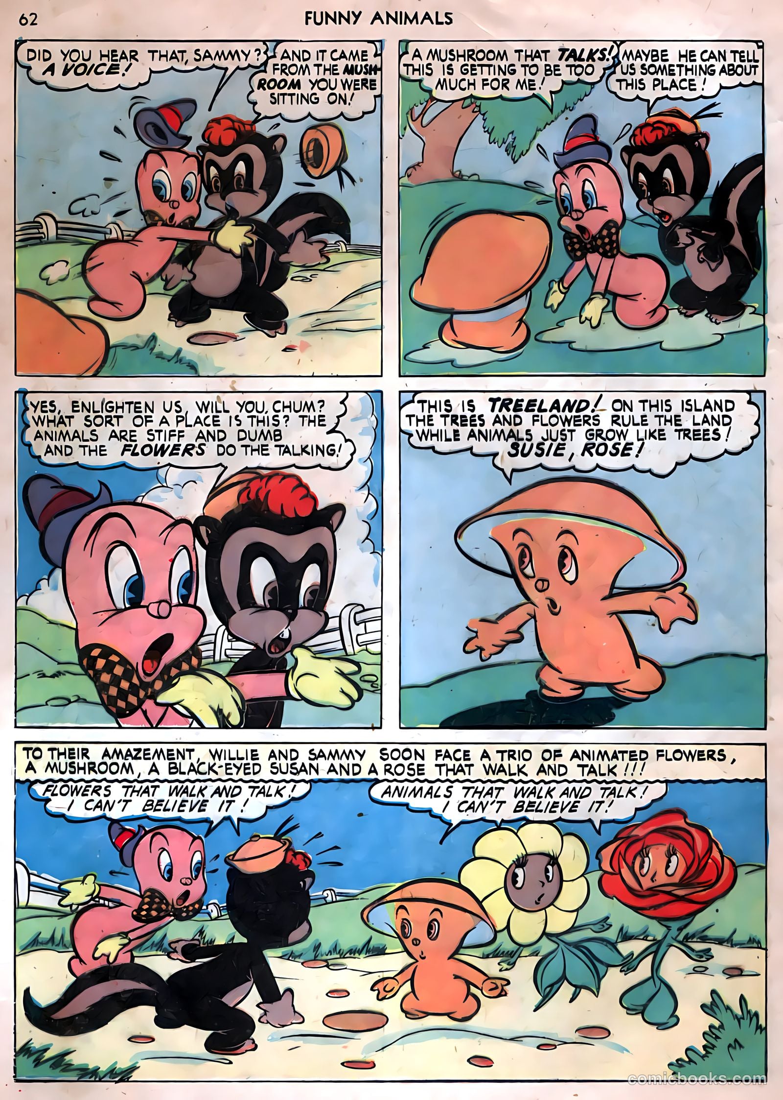 Fawcett's Funny Animals #9 (1943) — page 60