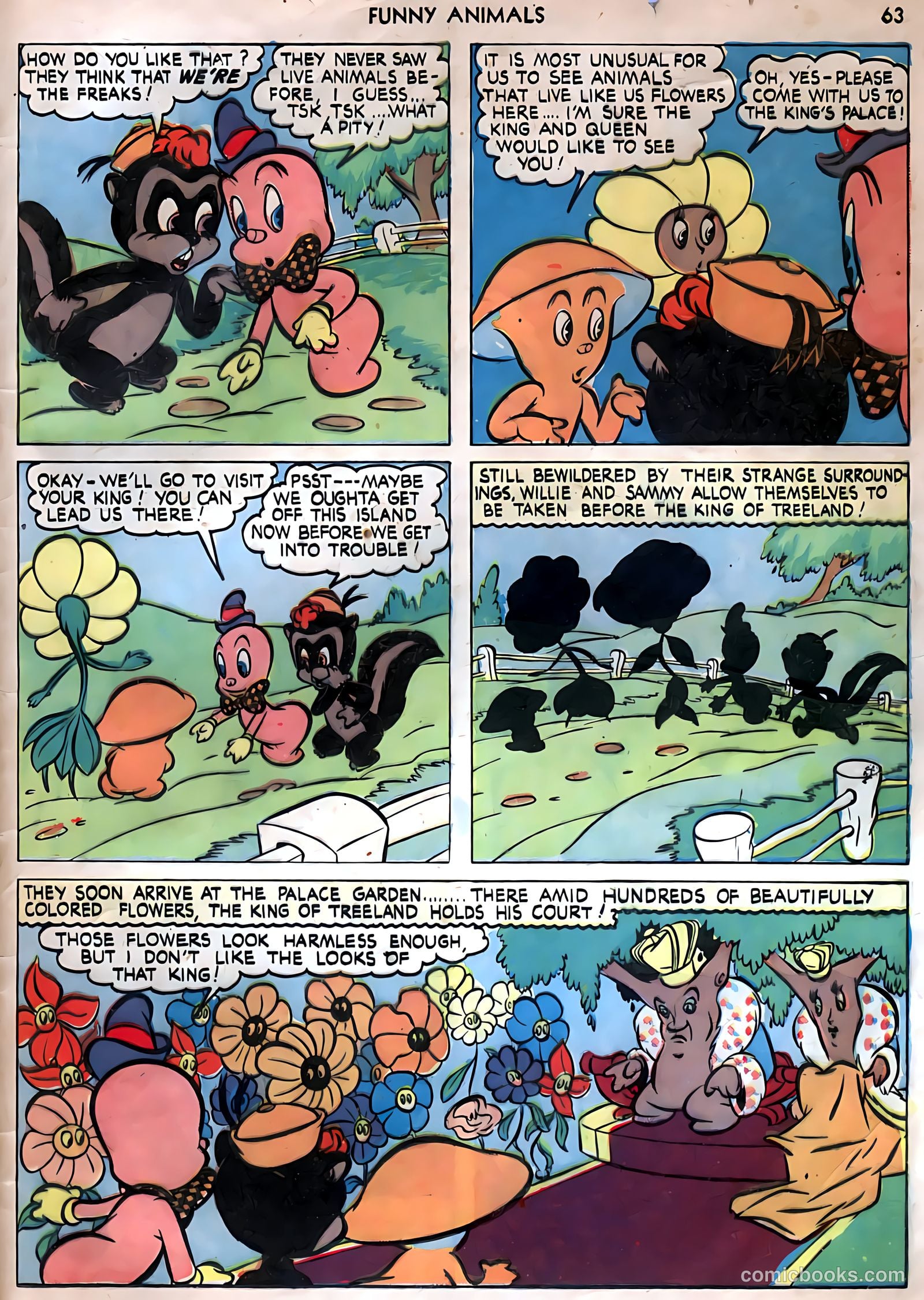 Fawcett's Funny Animals #9 (1943) — page 61