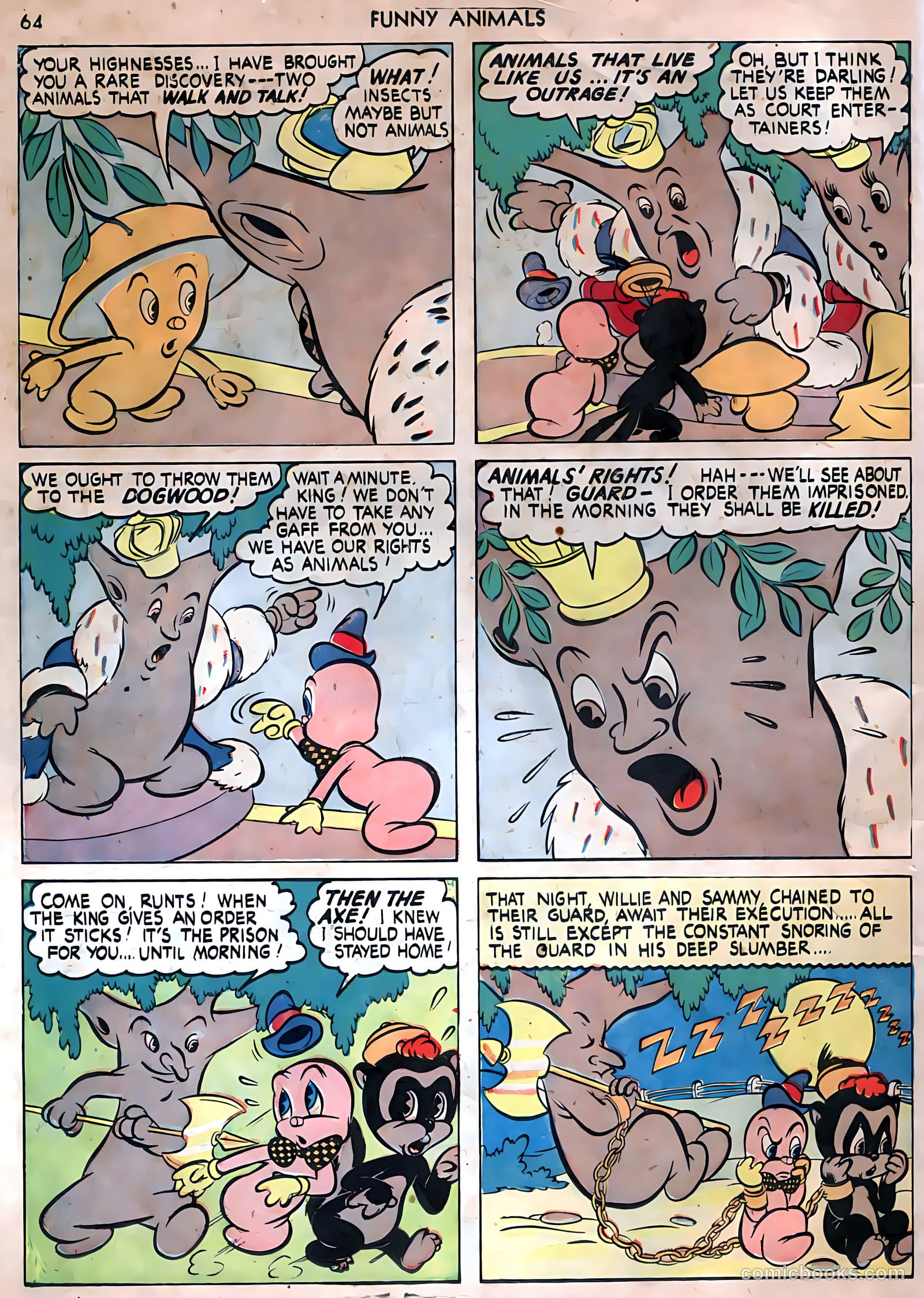 Fawcett's Funny Animals #9 (1943) — page 62