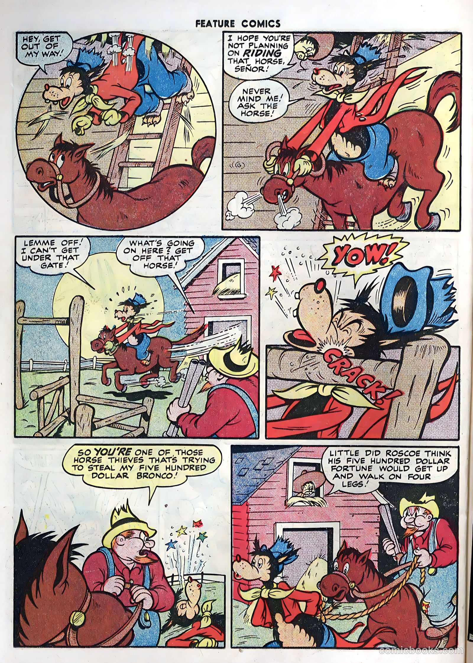 Feature Comics #110 (1947) — page 34 of 52