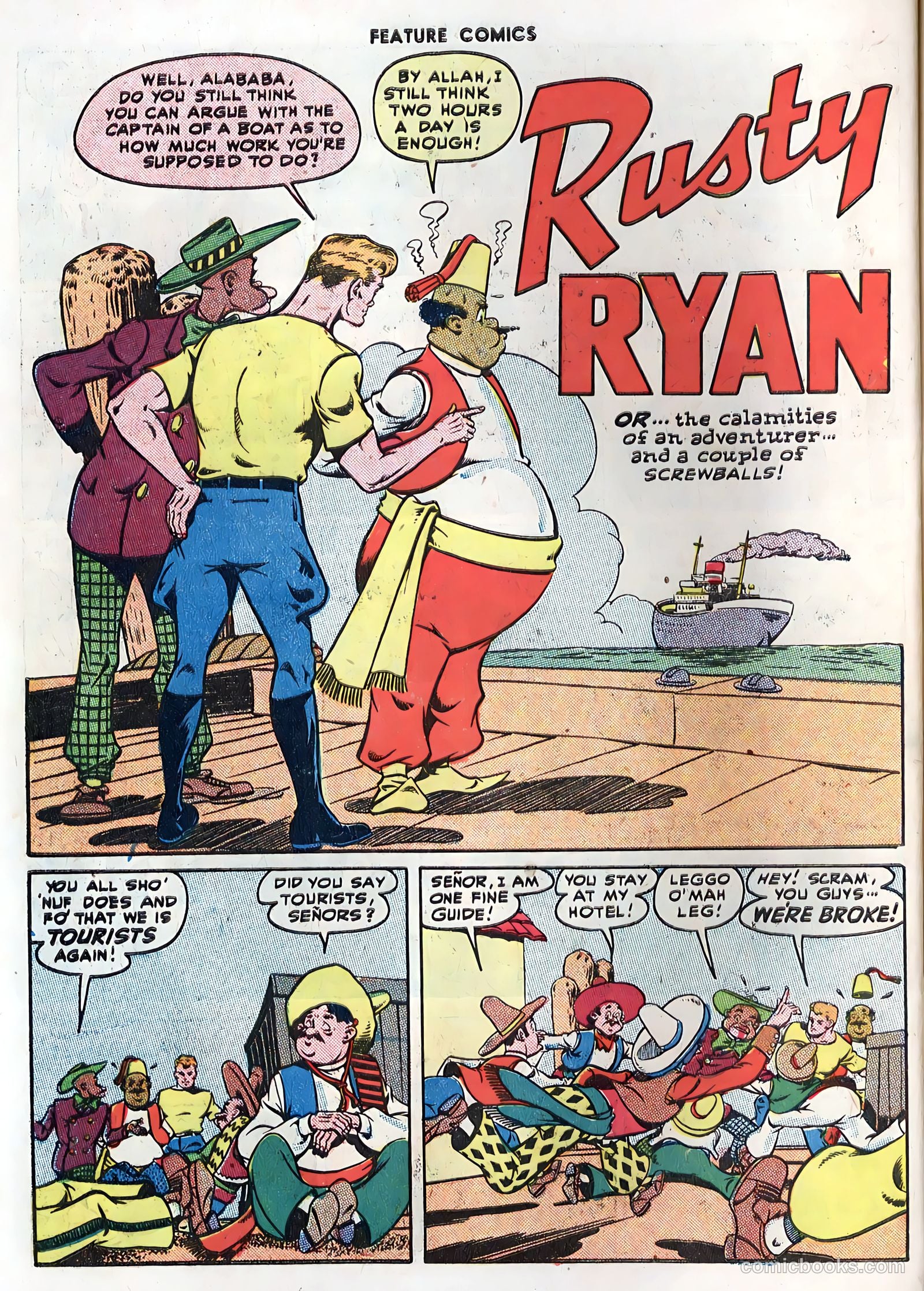 Feature Comics #110 (1947) — page 42 of 52