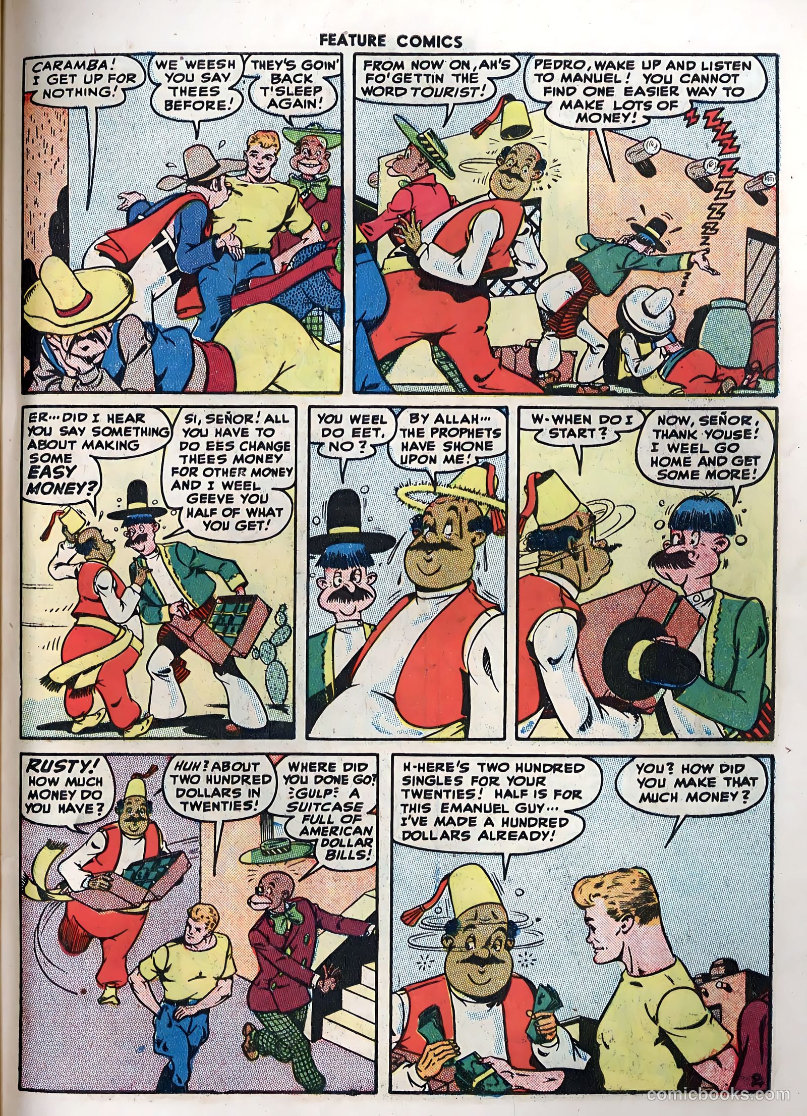 Feature Comics #110 (1947) — page 43 of 52