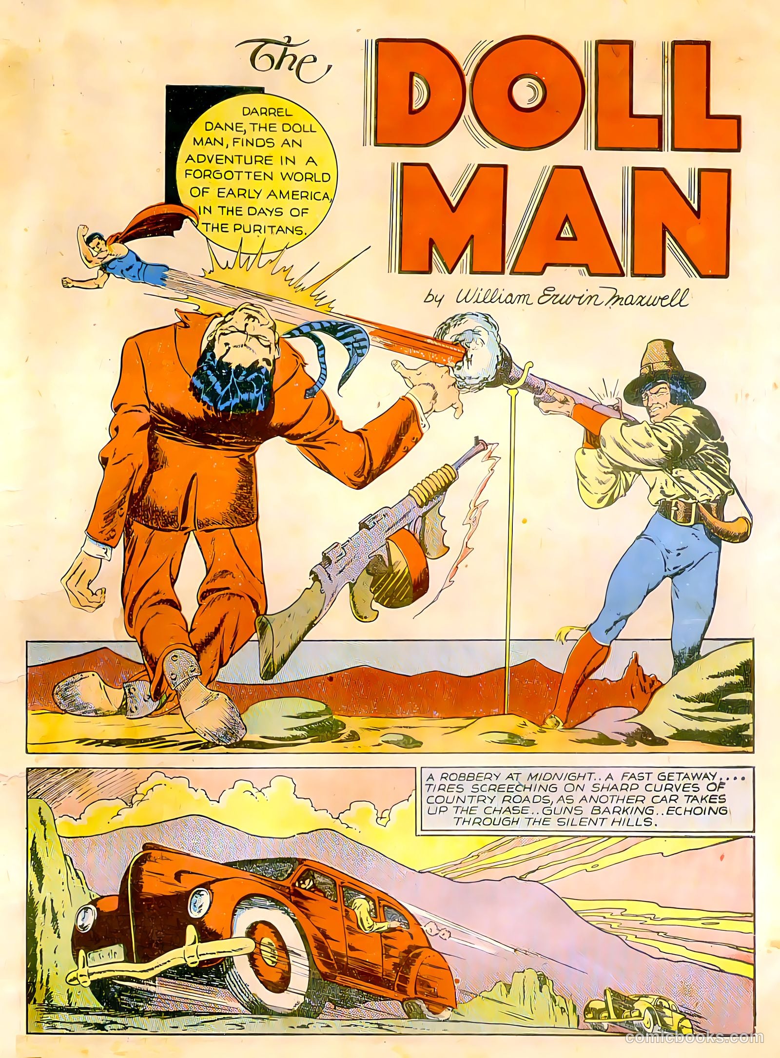 Feature Comics #39 (1940) — page 2 of 66