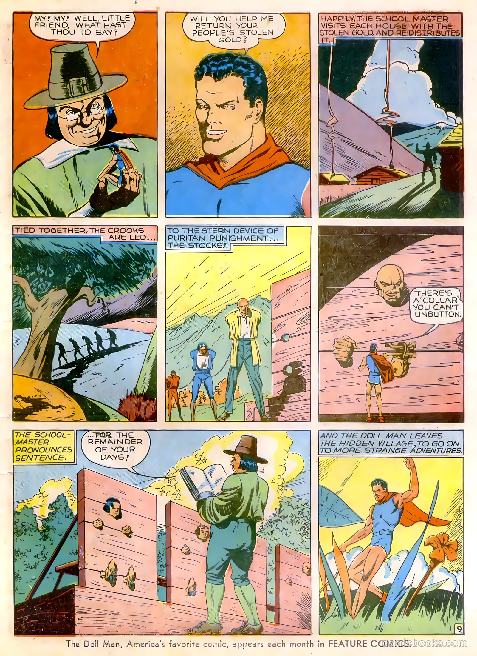 Feature Comics #39 (1940) — page 10 of 66
