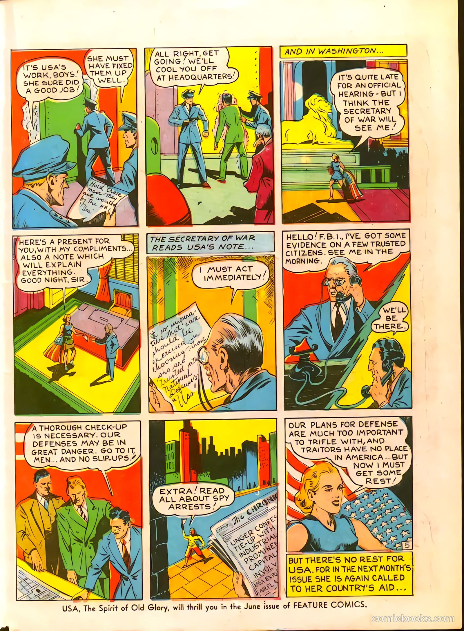 Feature Comics #44 (1941) — page 35 of 48